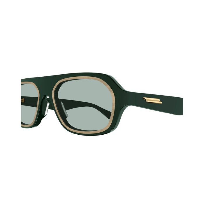 BV1217S 002 Verde Acetate Occhiali Sole