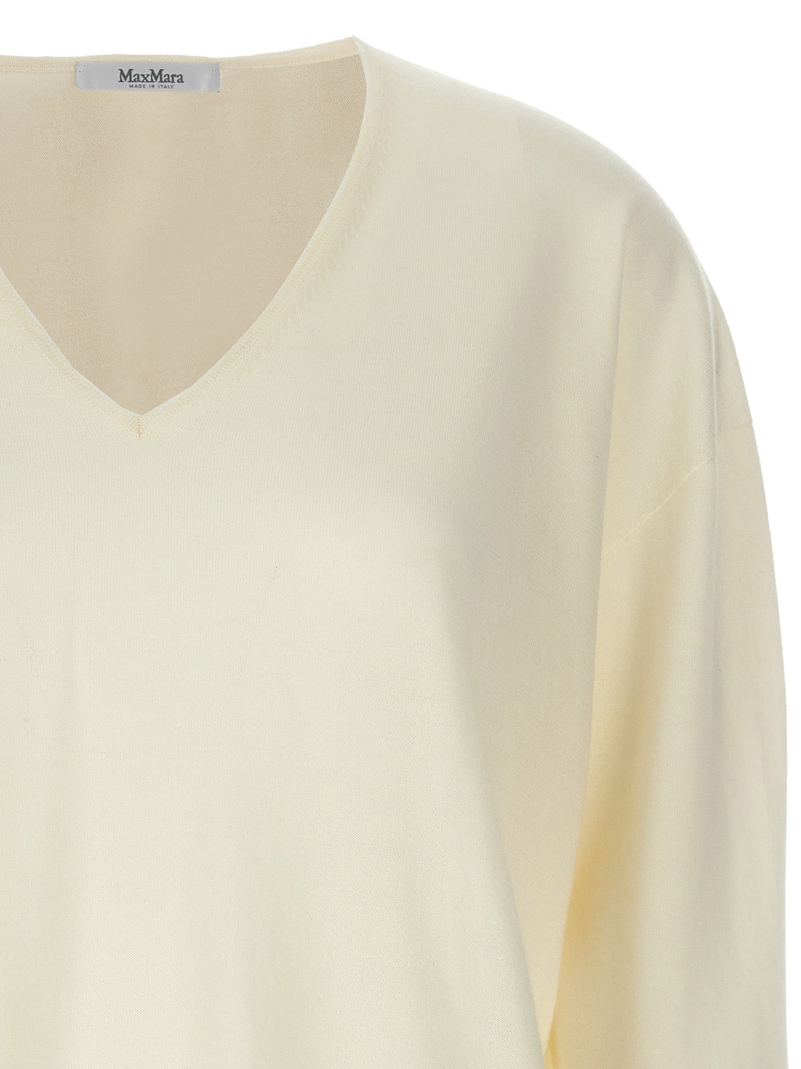 Freccia sweater White Cashmere Sweater, Cardigans