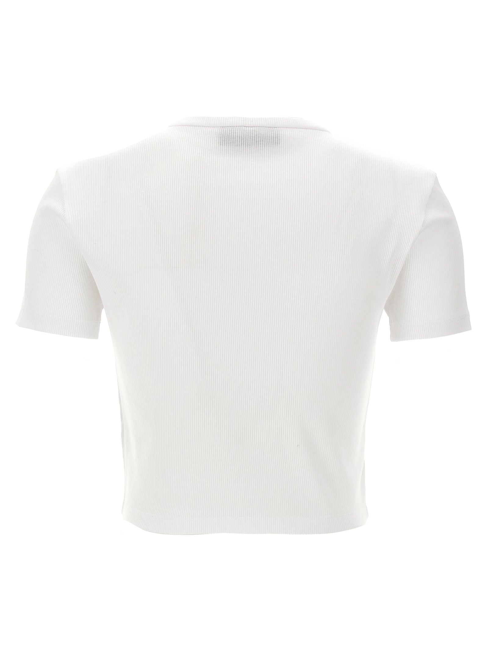 Fendi cropped T-shirt White Cotton