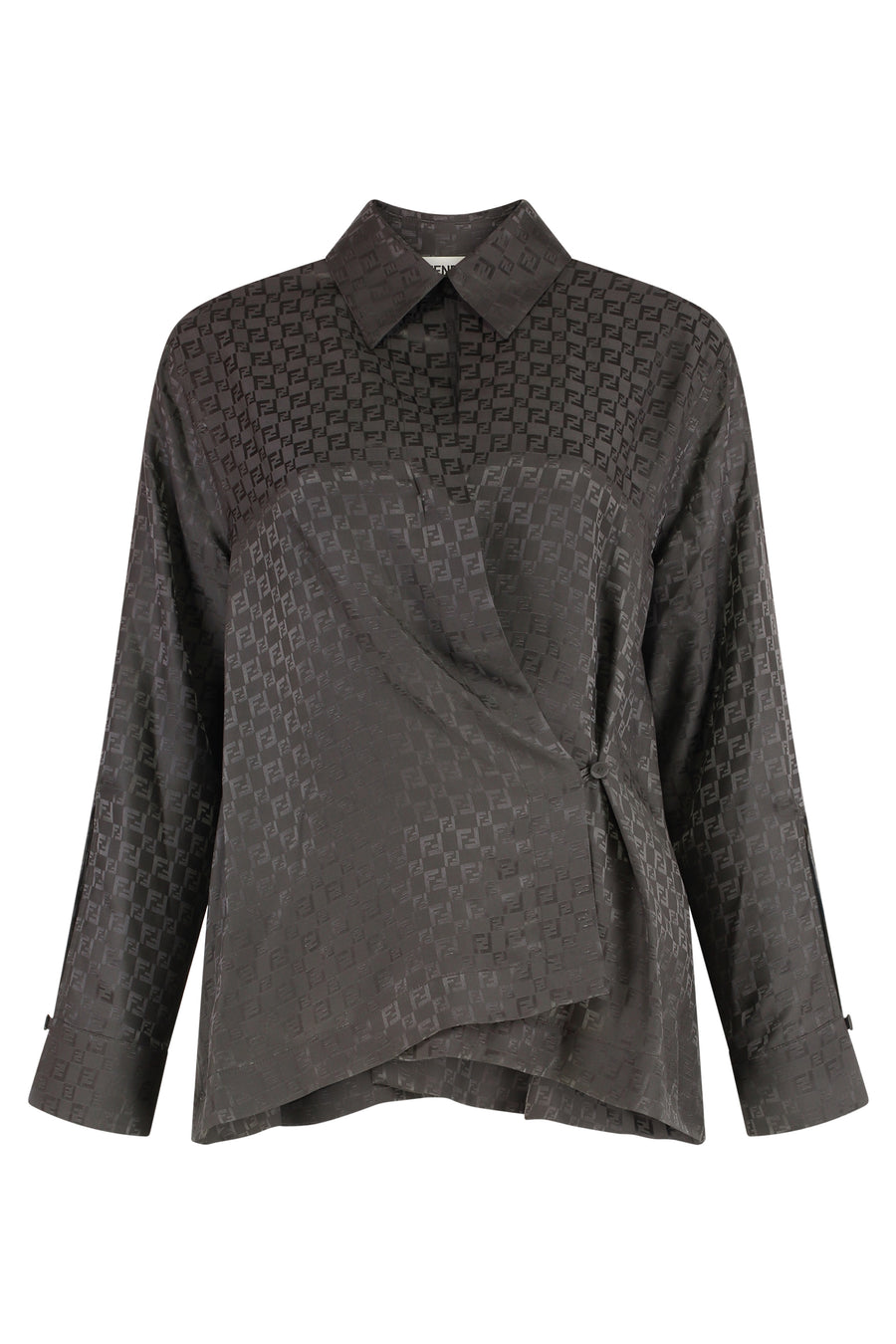 Silk Shirt Brown