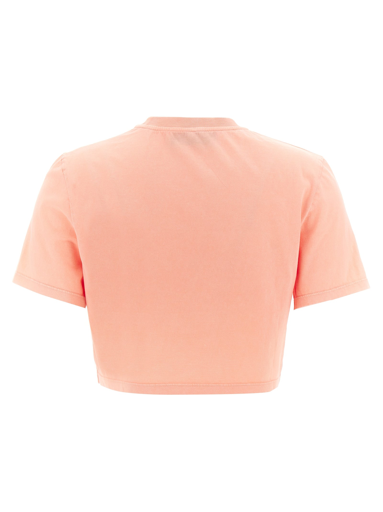 3D Fendi Roma T-shirt Pink Cotton