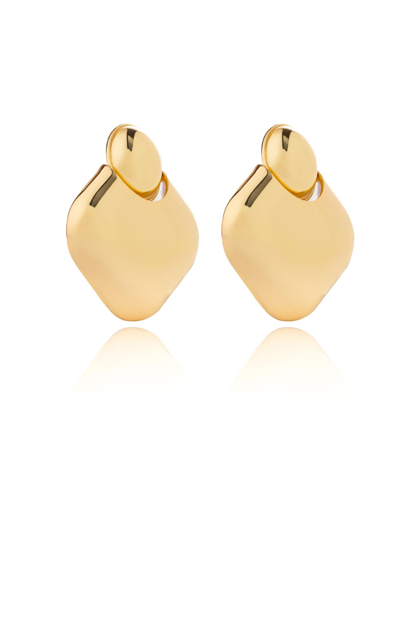 Earring Lily Gold Oro Earrings