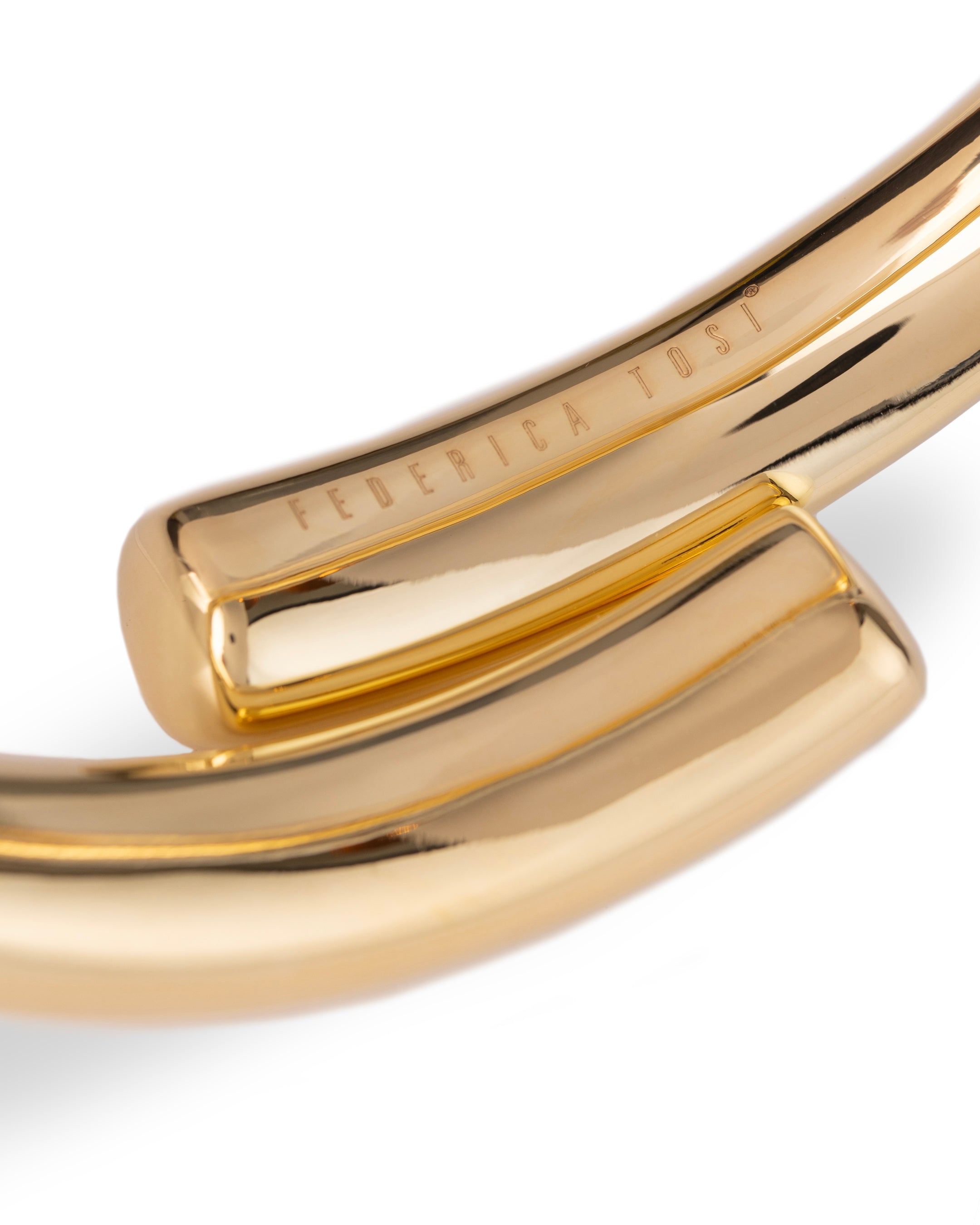 Choker Tube Gold __single__ Necklaces