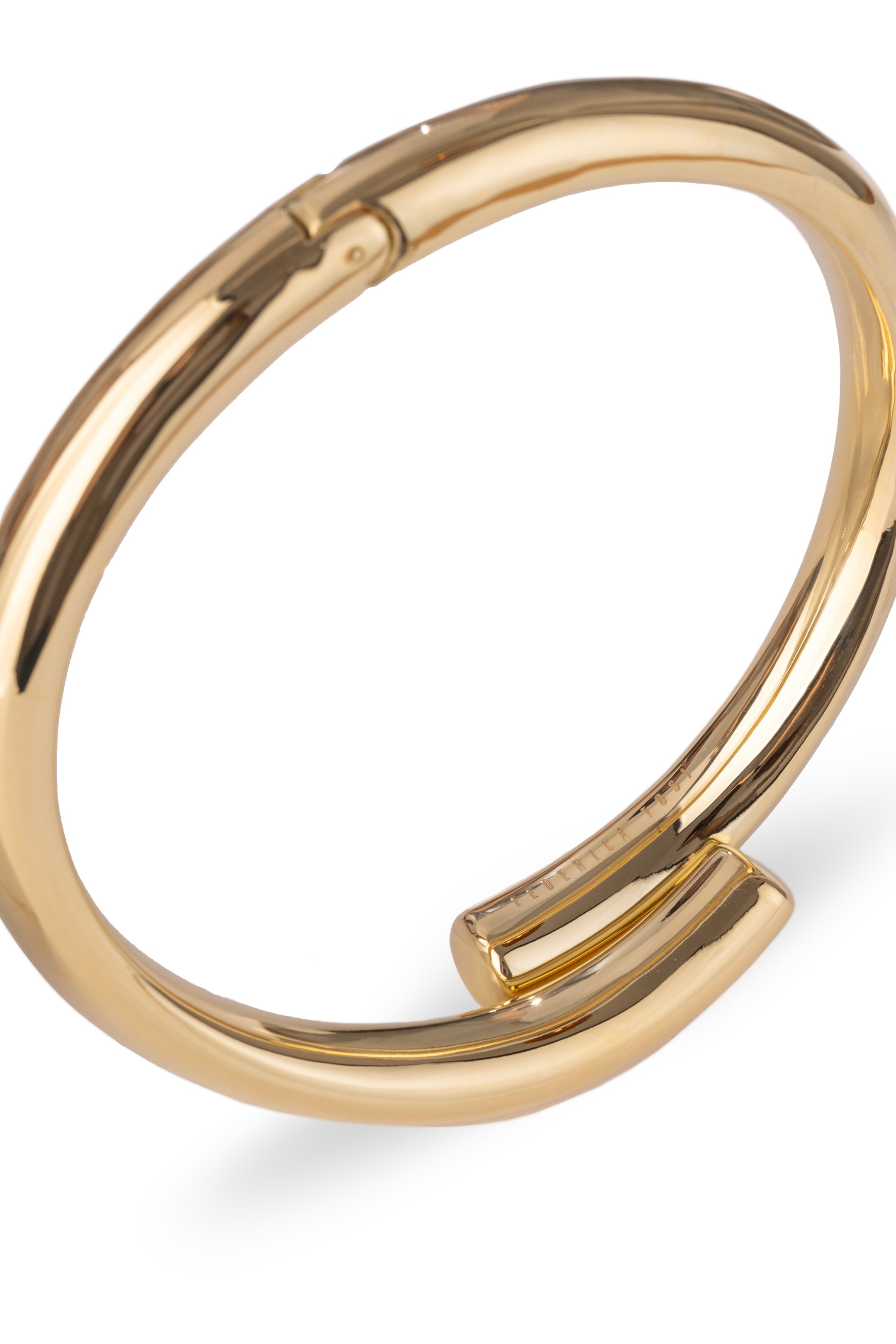 Choker Tube Gold __single__ Necklaces