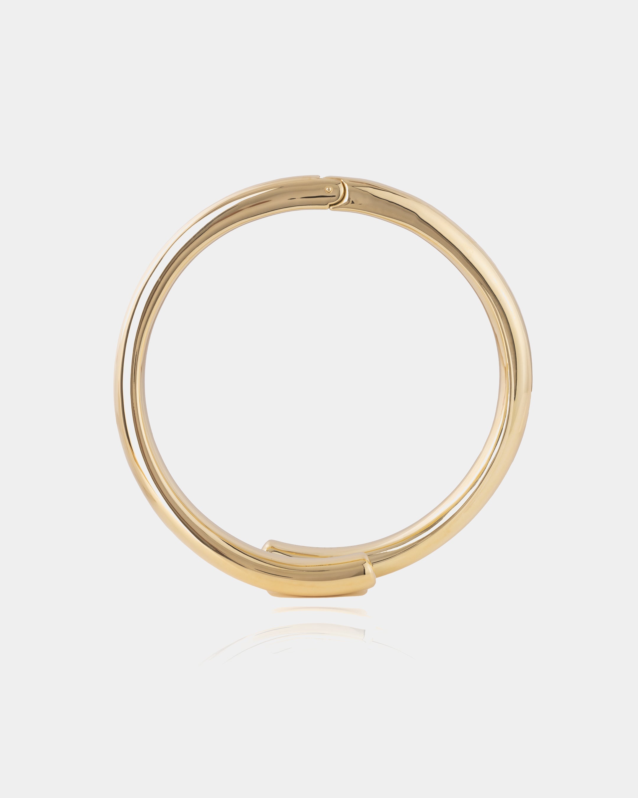 Choker Tube Gold __single__ Necklaces