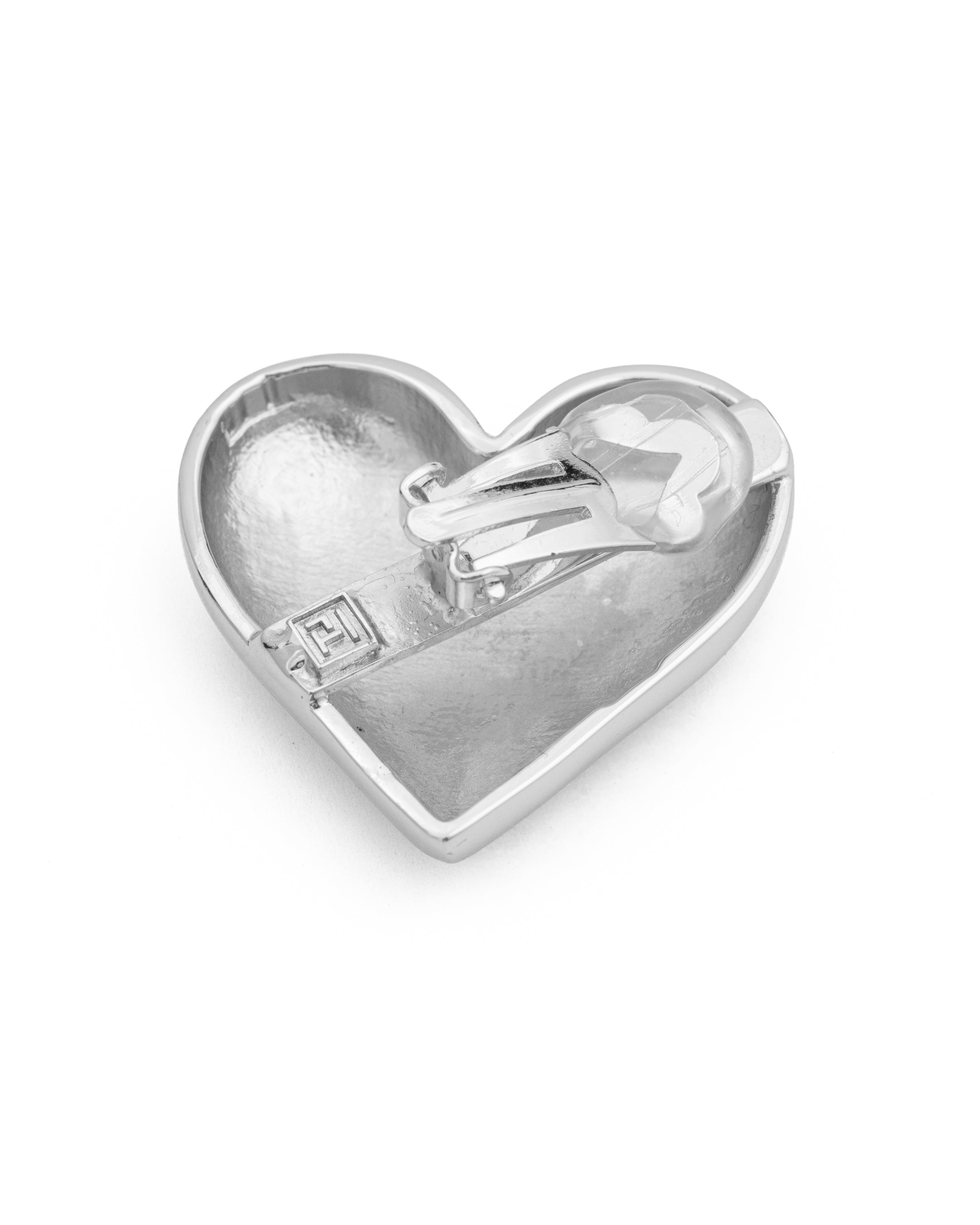 Earring Love Silver __single__ Earrings