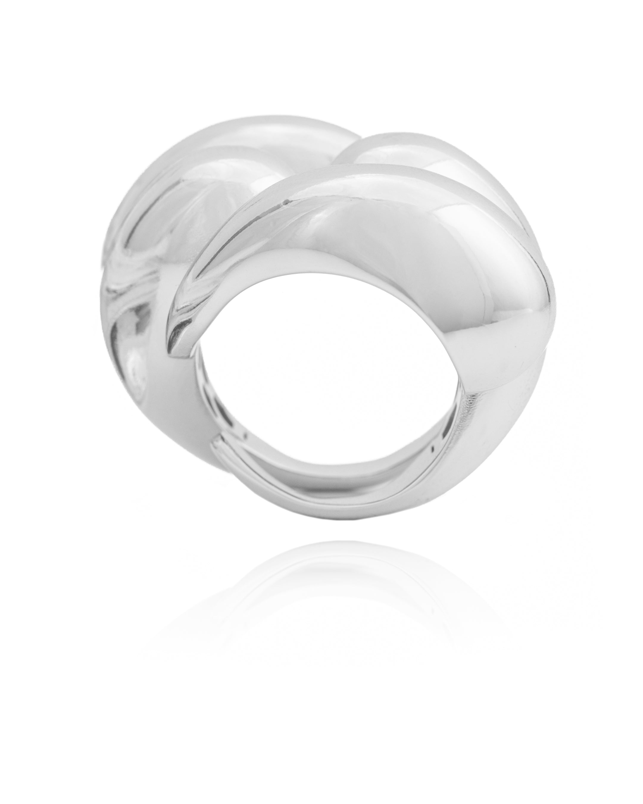 Ring Isa Big Silver __single__ Rings