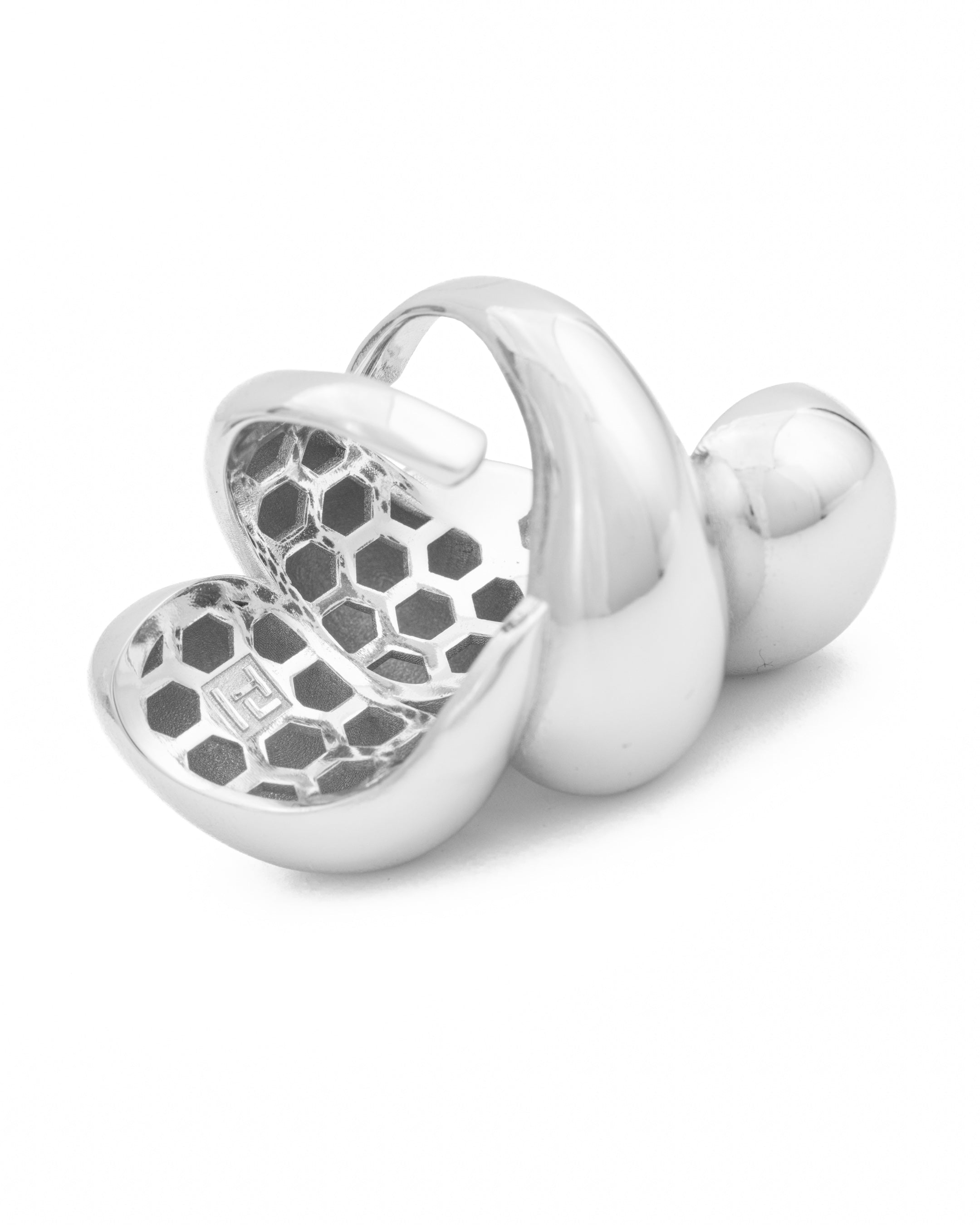 Ring Isa Big Silver __single__ Rings