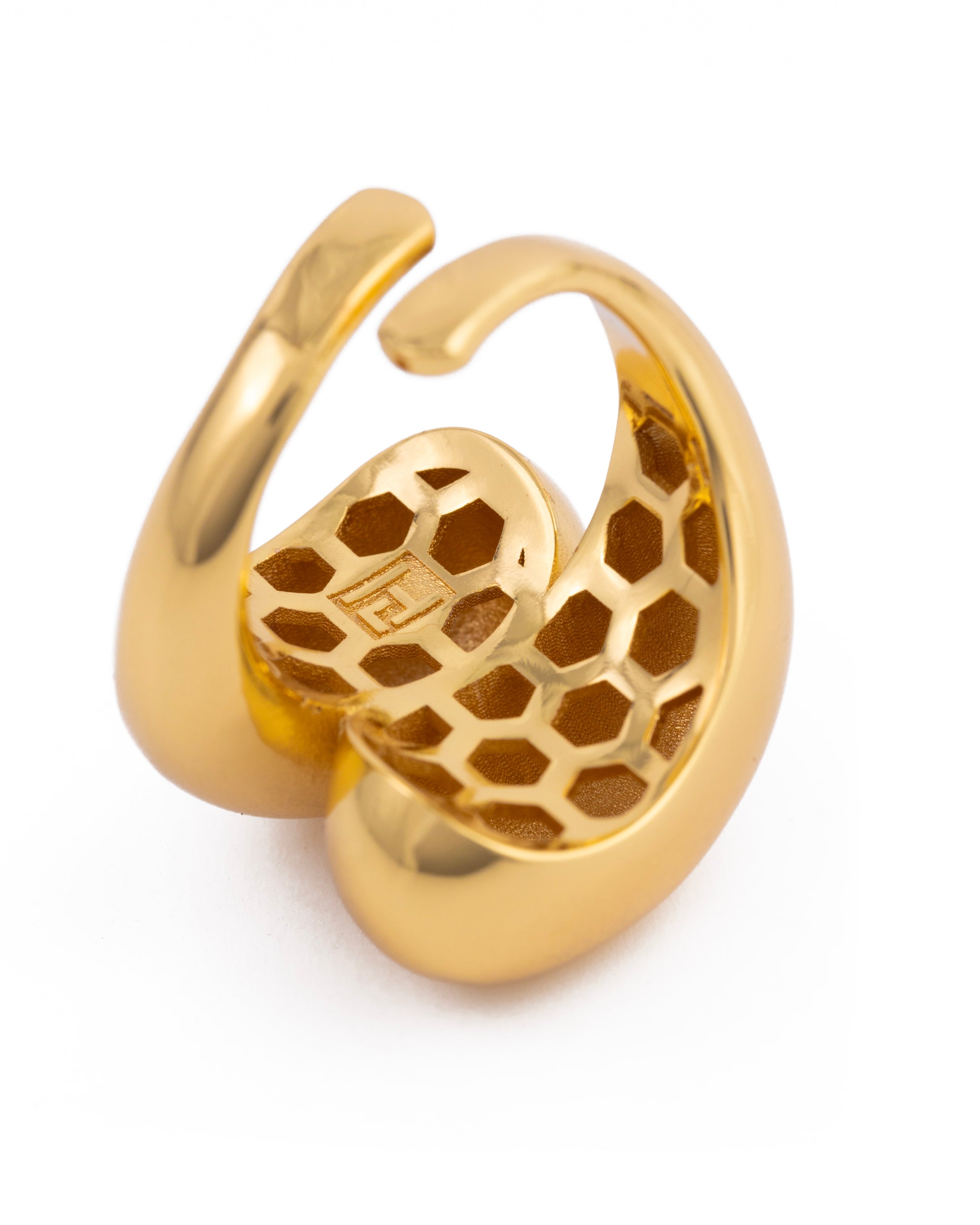 Ring Isa Gold __single__ Rings