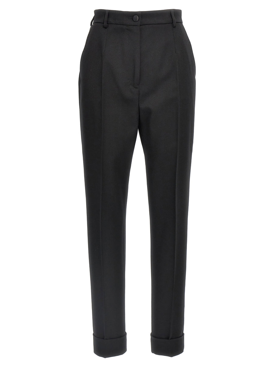 Dolce & Gabbana Wool trousers in black