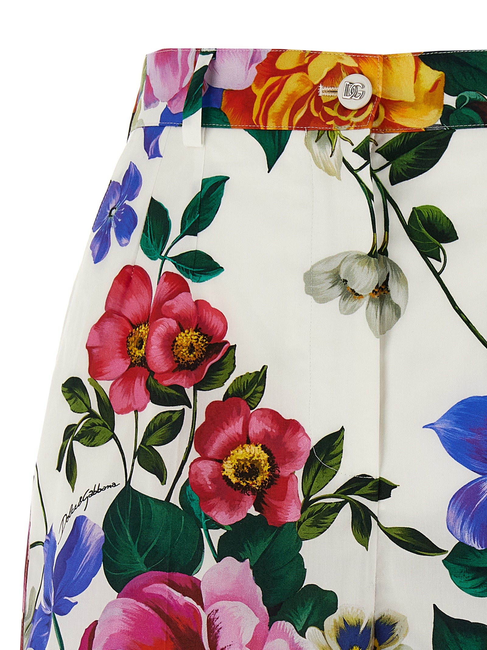 Bouquet bermuda shorts Multicolor Cotton Bermuda