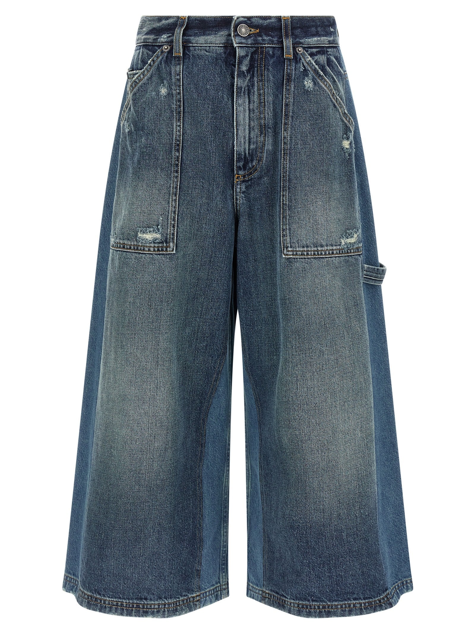 Denim bermuda shorts Blue Cotton Bermuda