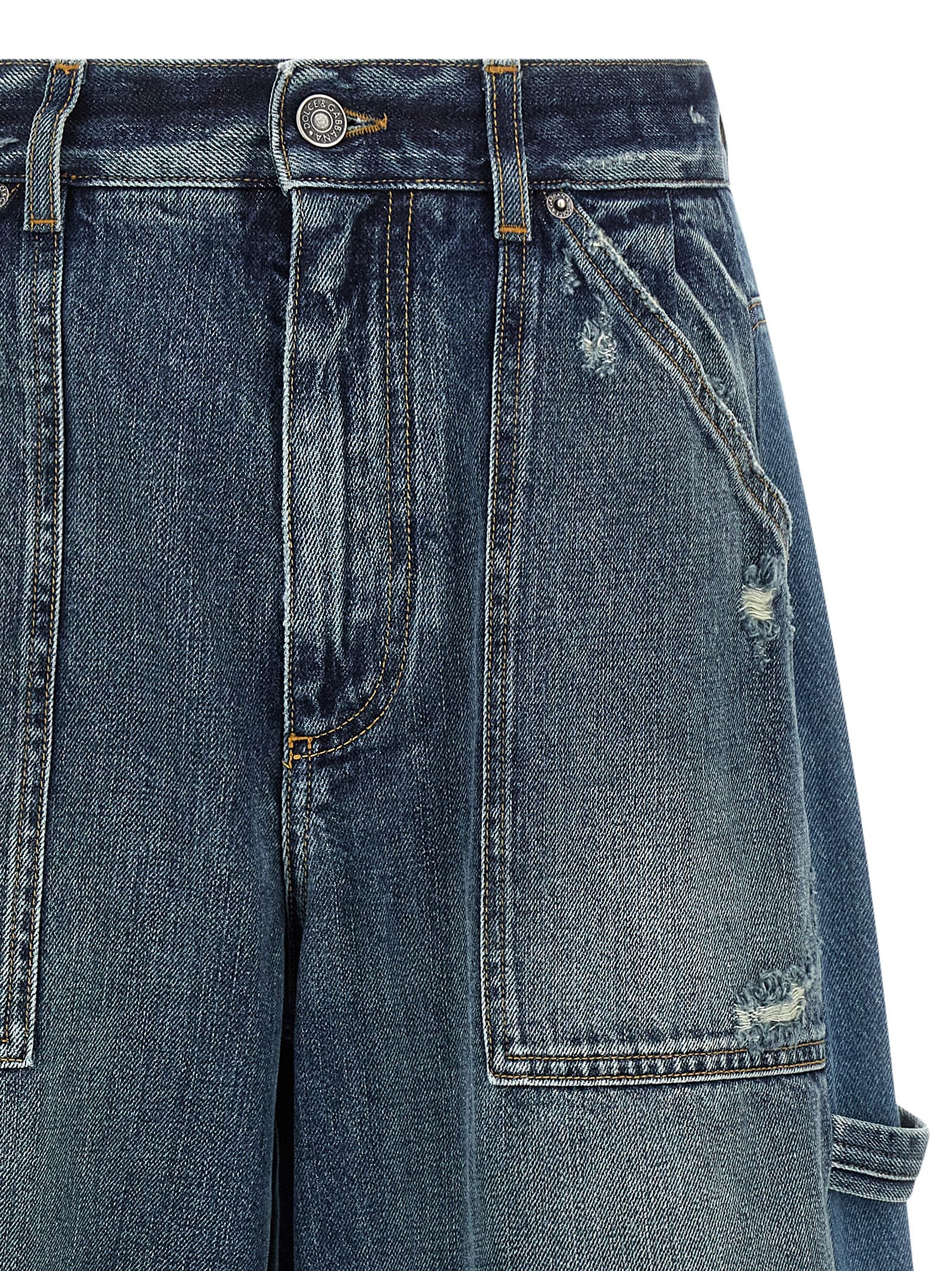 Denim bermuda shorts Blue Cotton Bermuda