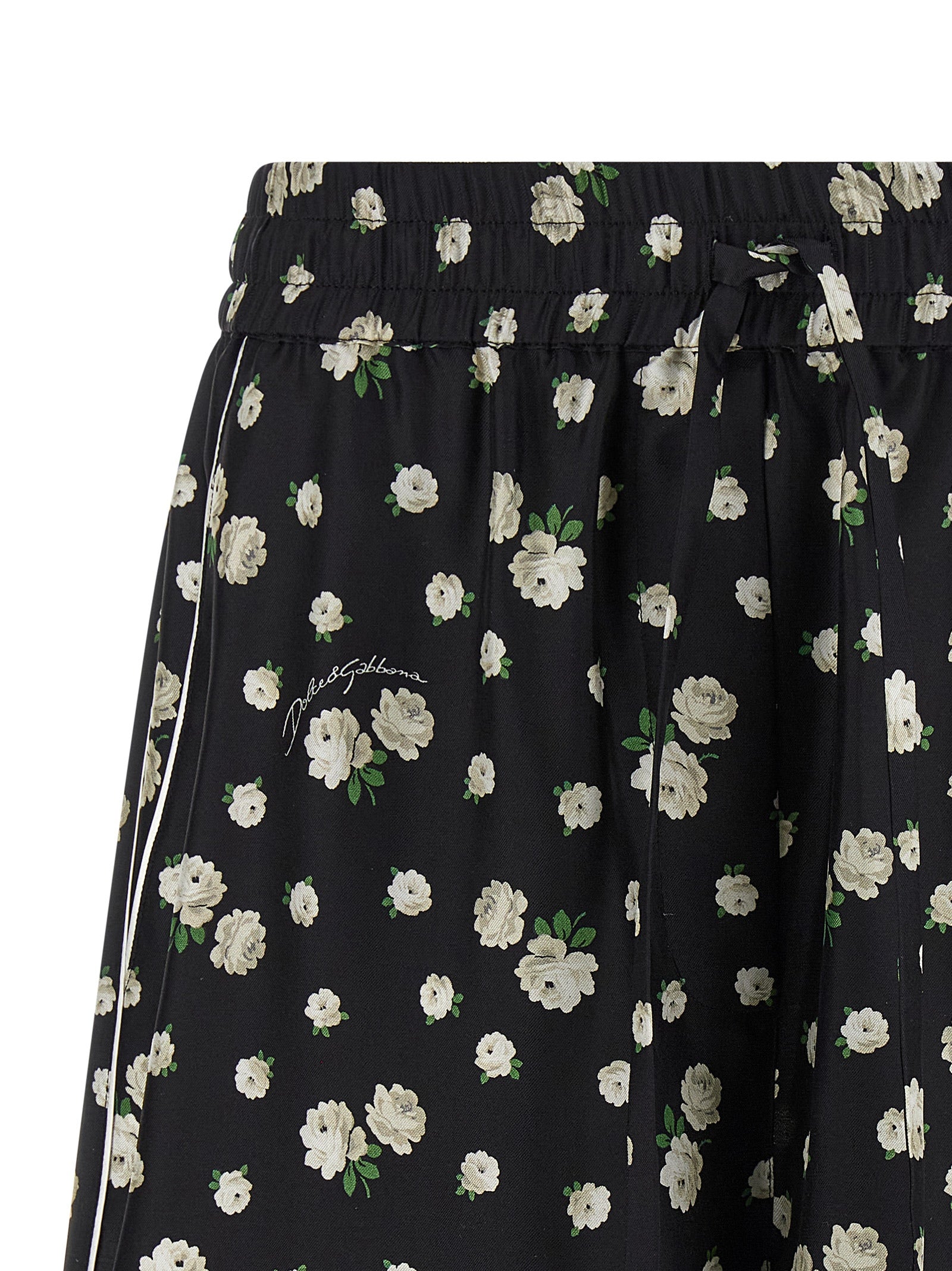 Vanity Bermuda Shorts Black Silk Bermuda