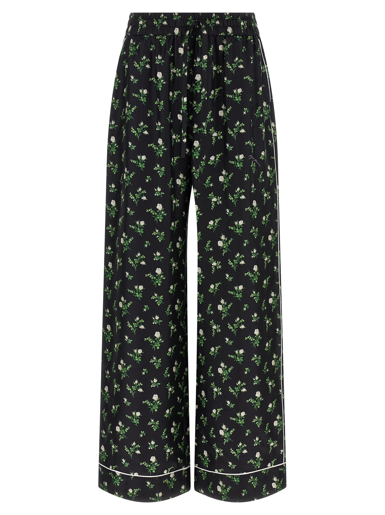 Vanity Pants Black Silk