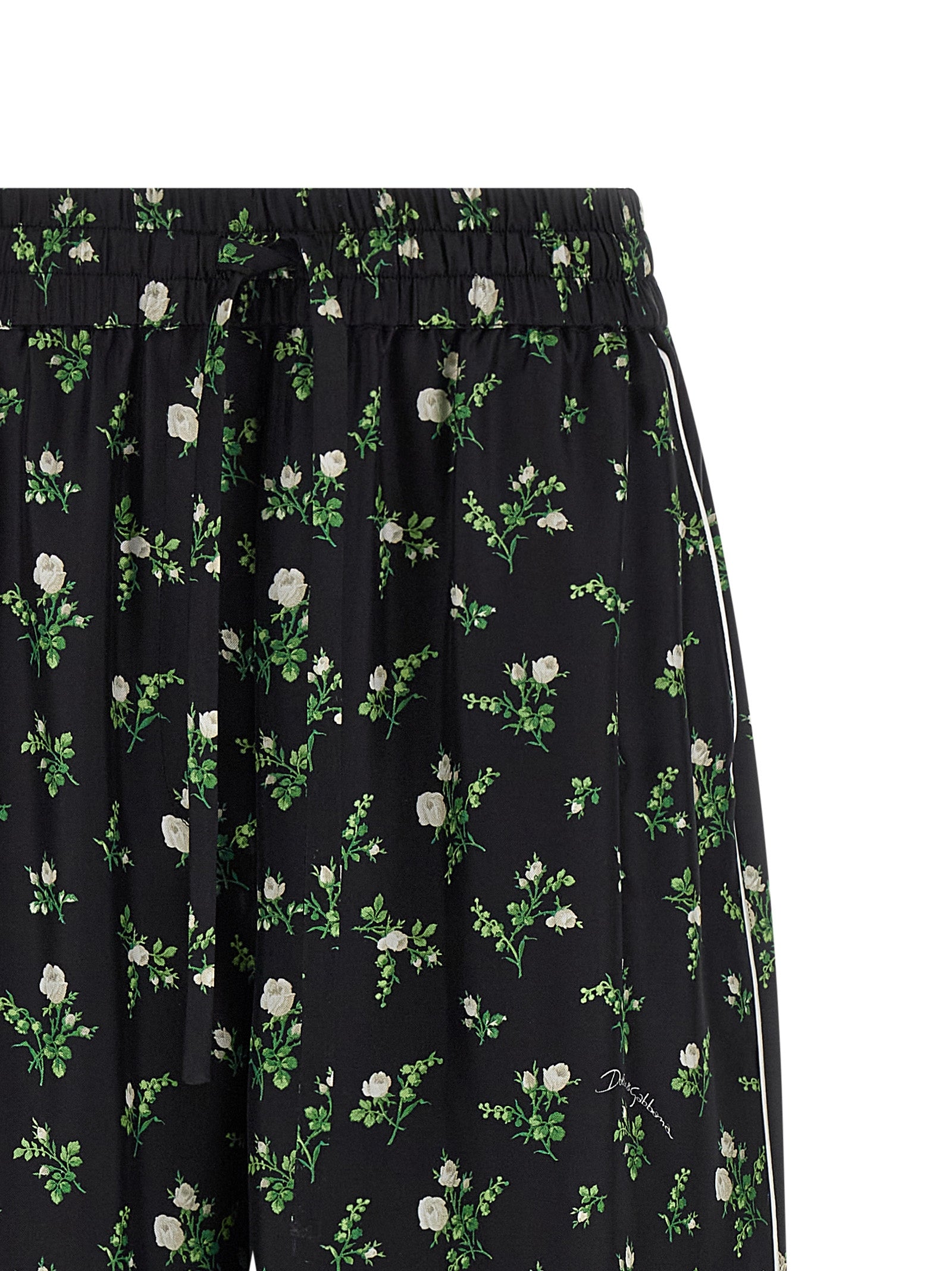 Vanity Pants Black Silk