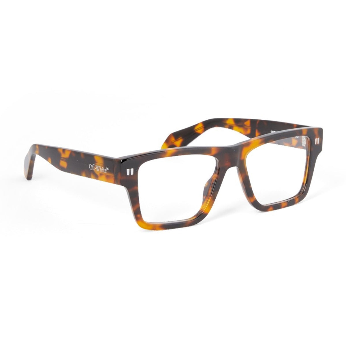Off White OERJ075 STYLE 75 6000 Havana Blue Block Marrone Acetate Occhiali Da Vista