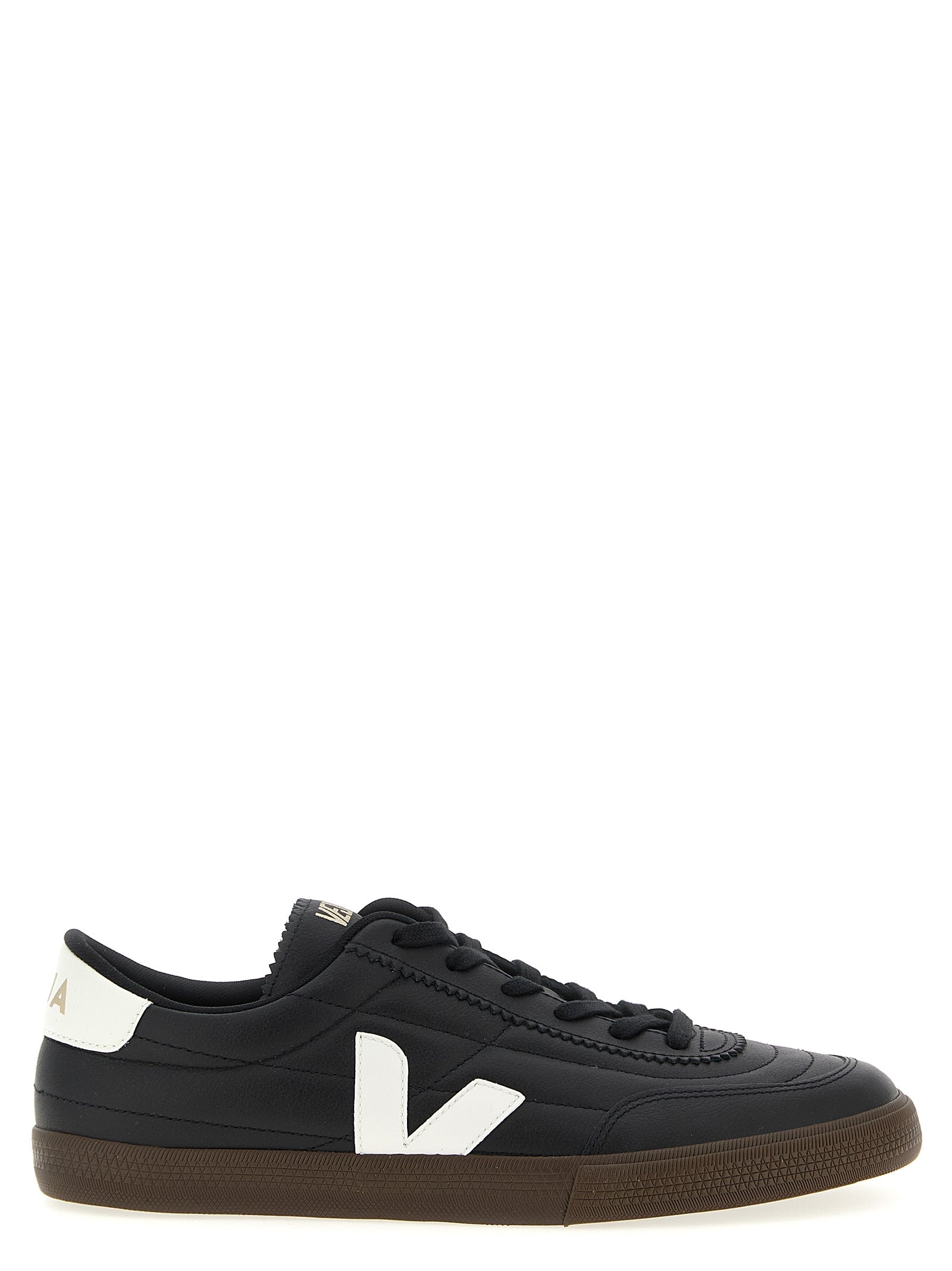 Panenka sneakers White/black Organic Traced Leather