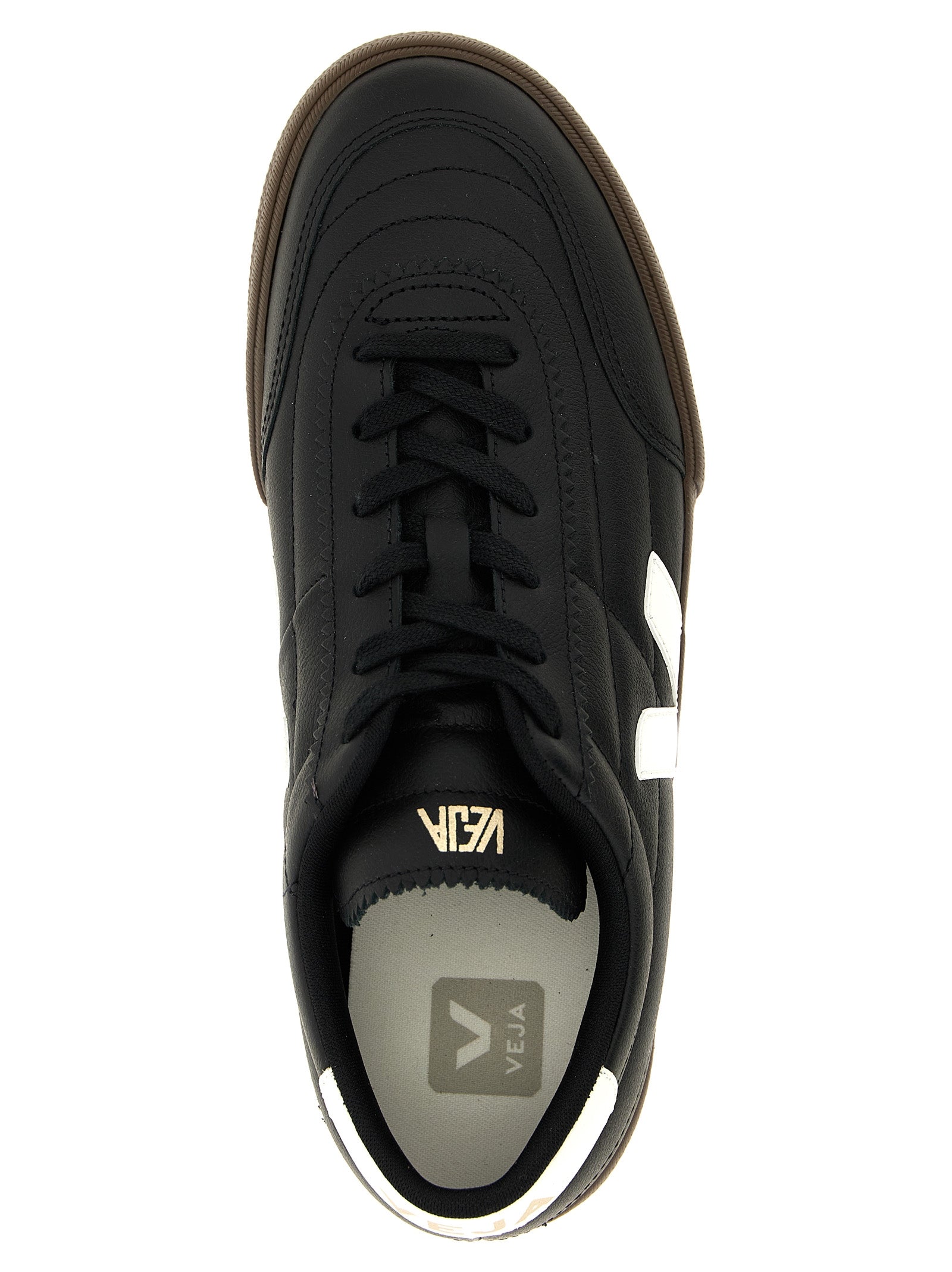 Panenka sneakers White/black Organic Traced Leather