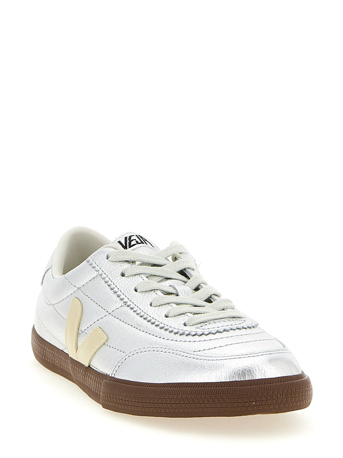Panenka sneakers Silver Leather