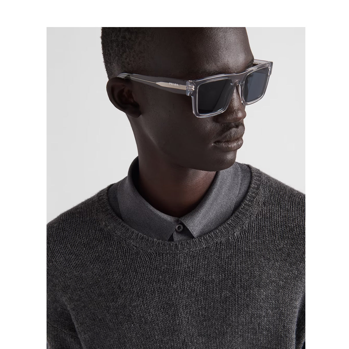 PR19WS U4309T Trasparente Acetate Occhiali Sole