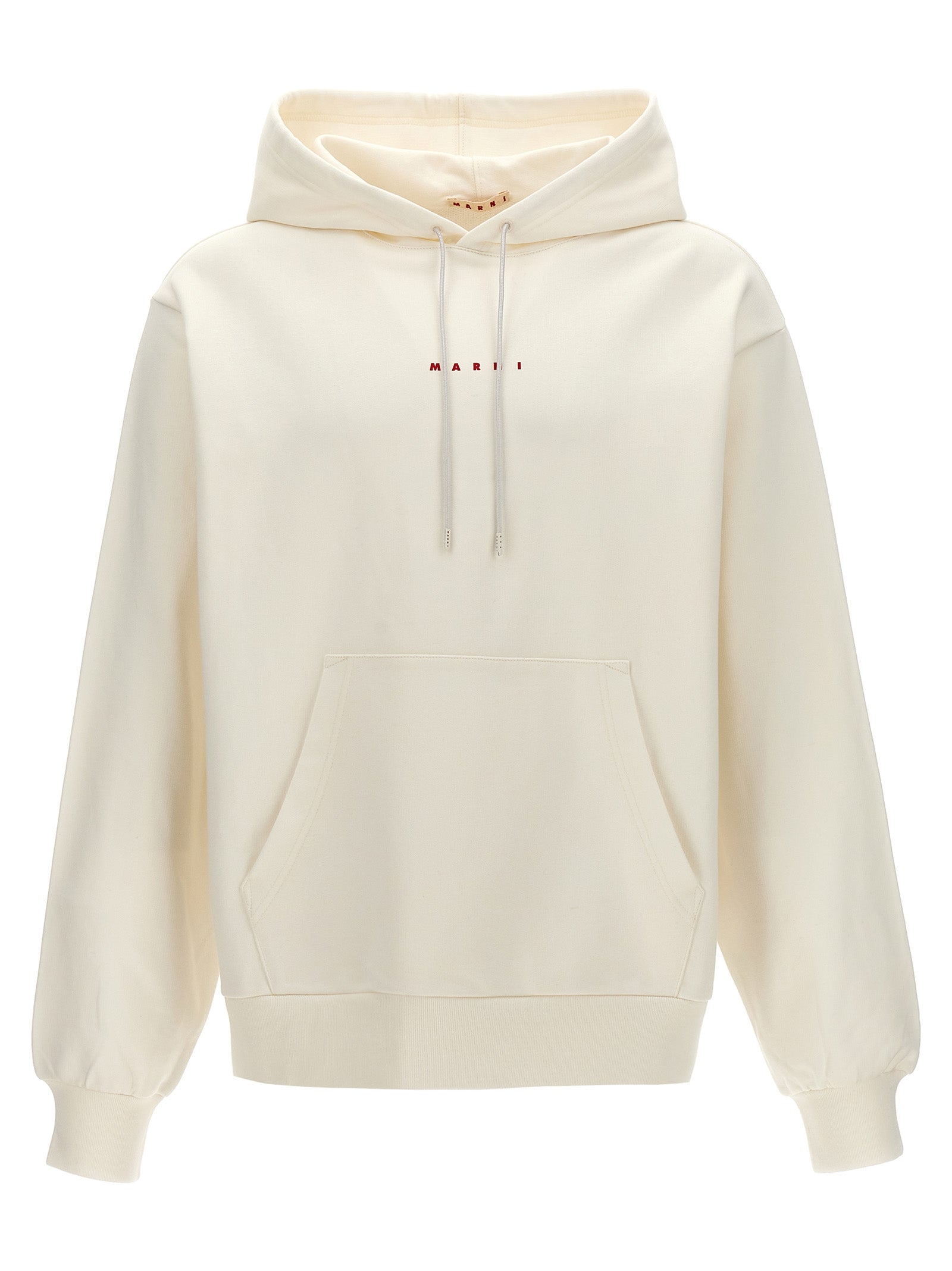 Logo hoodie White Cotton Sweatshirt