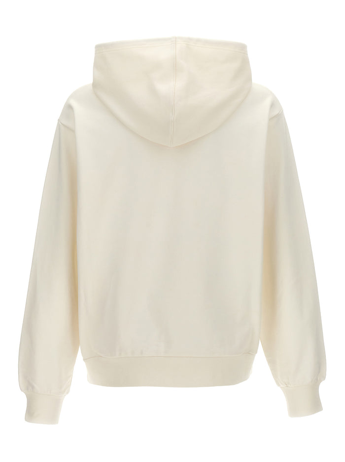 Logo hoodie White Cotton Sweatshirt