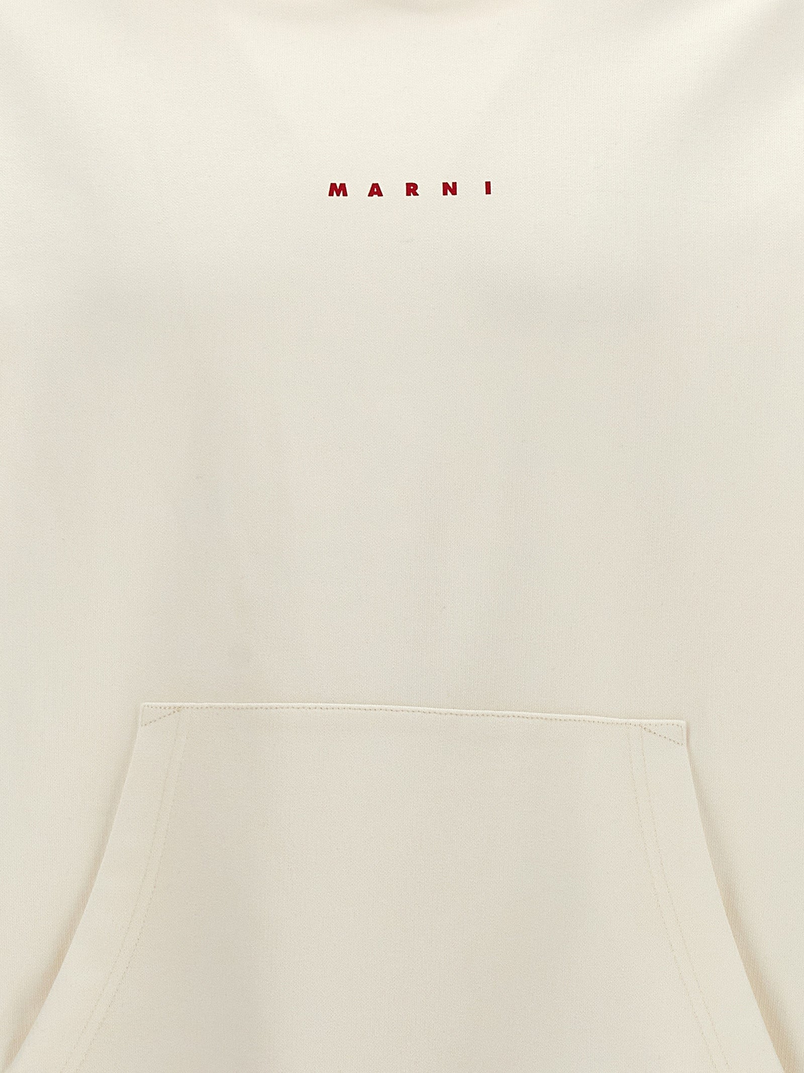 Logo hoodie White Cotton Sweatshirt