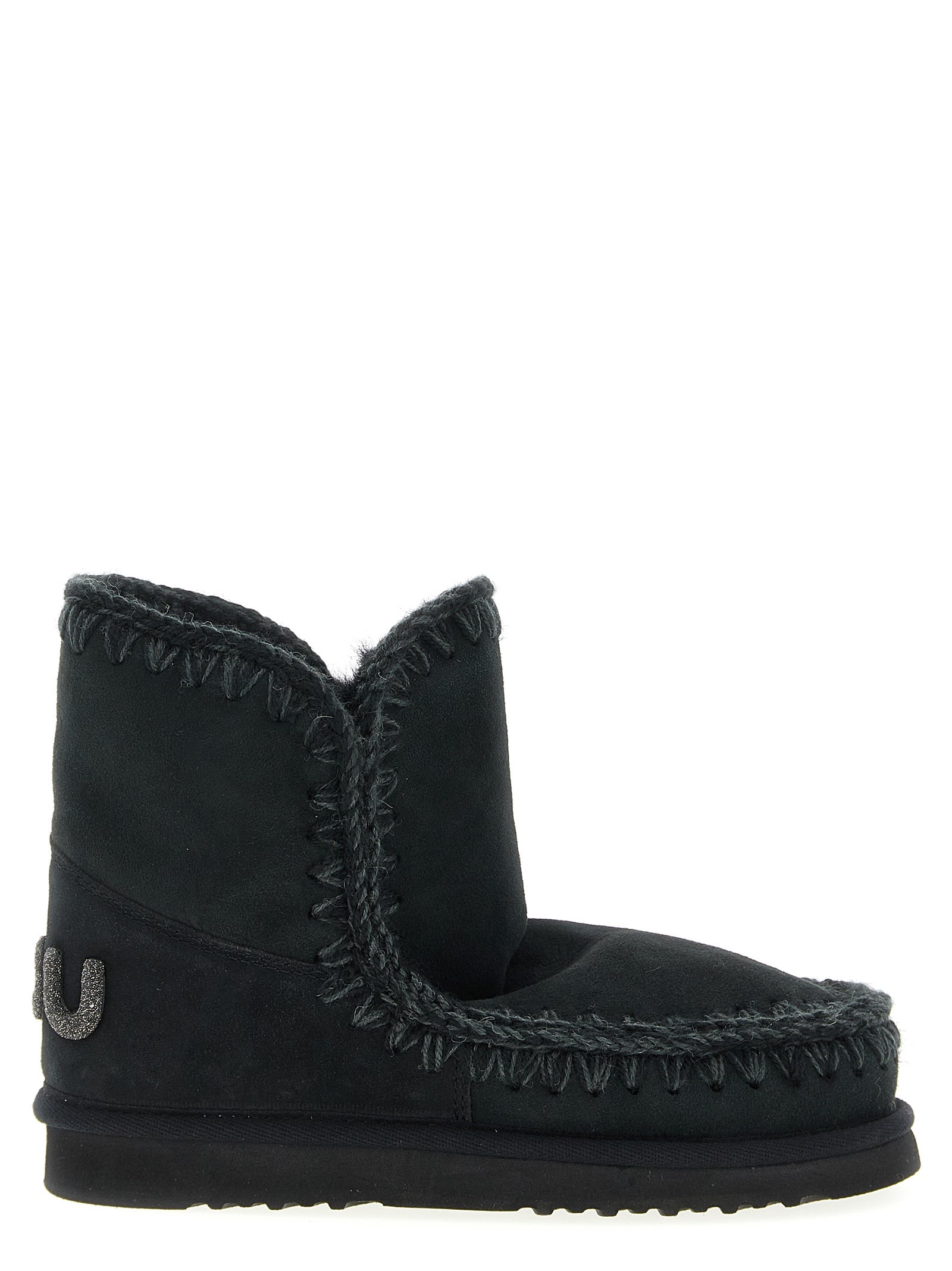 Eskimo 18 Glitter Logo ankle boots Black Boots