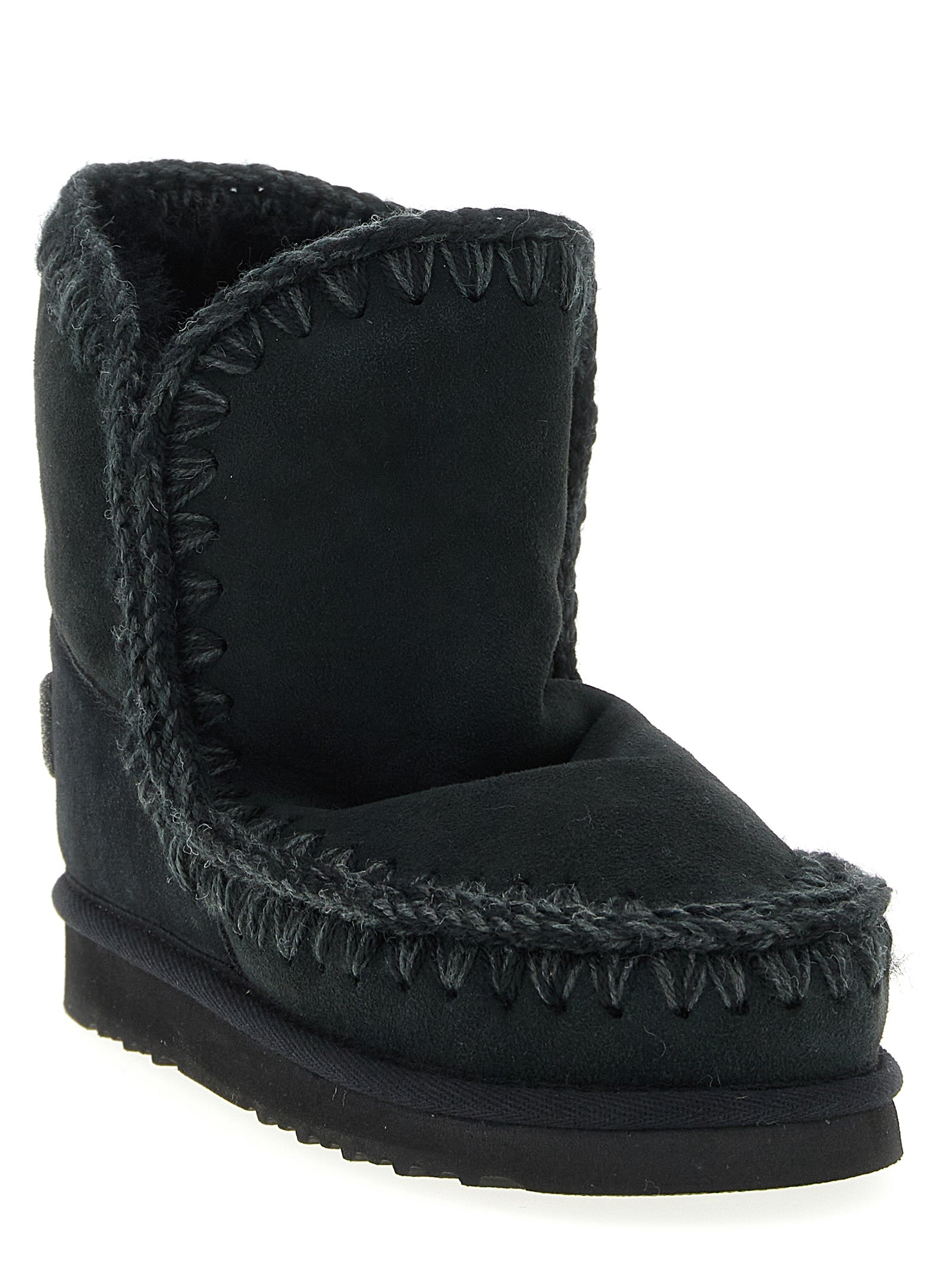 Eskimo 18 Glitter Logo ankle boots Black Boots