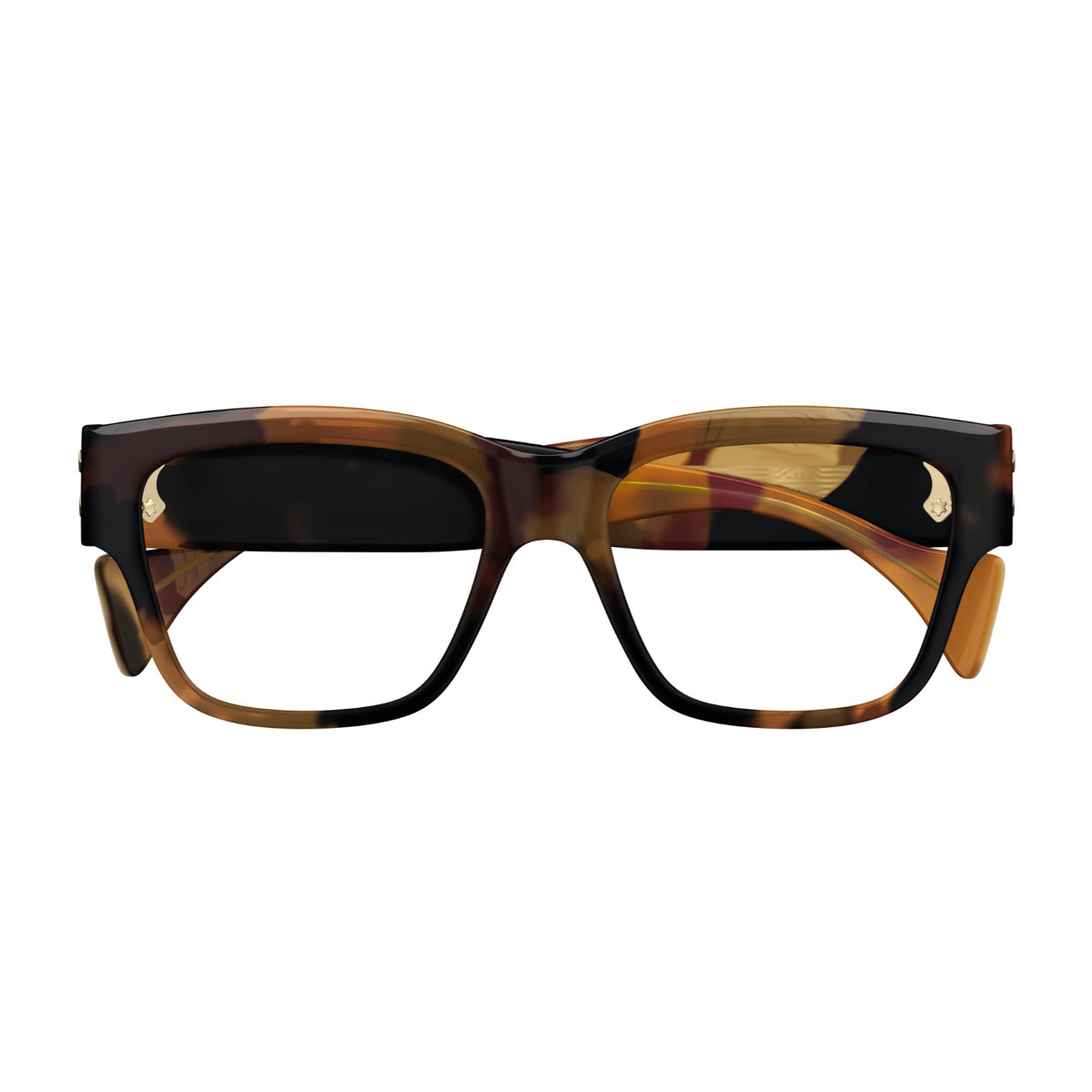 Gucci GG1705O Linea Rivets 002 Havana Marrone Acetate Occhiali Da Vista
