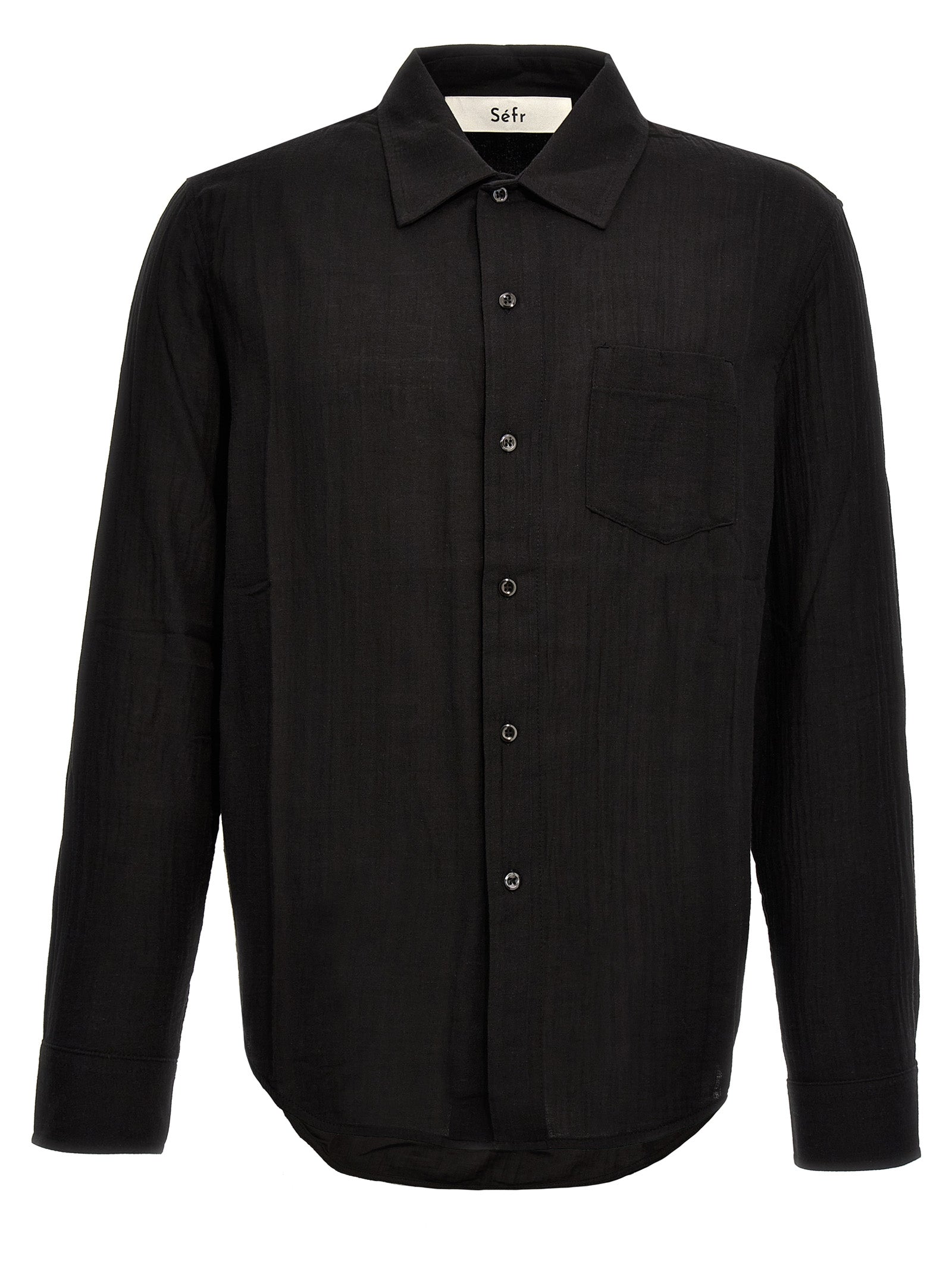 Leo shirt Black Cotton Shirt, Blouse