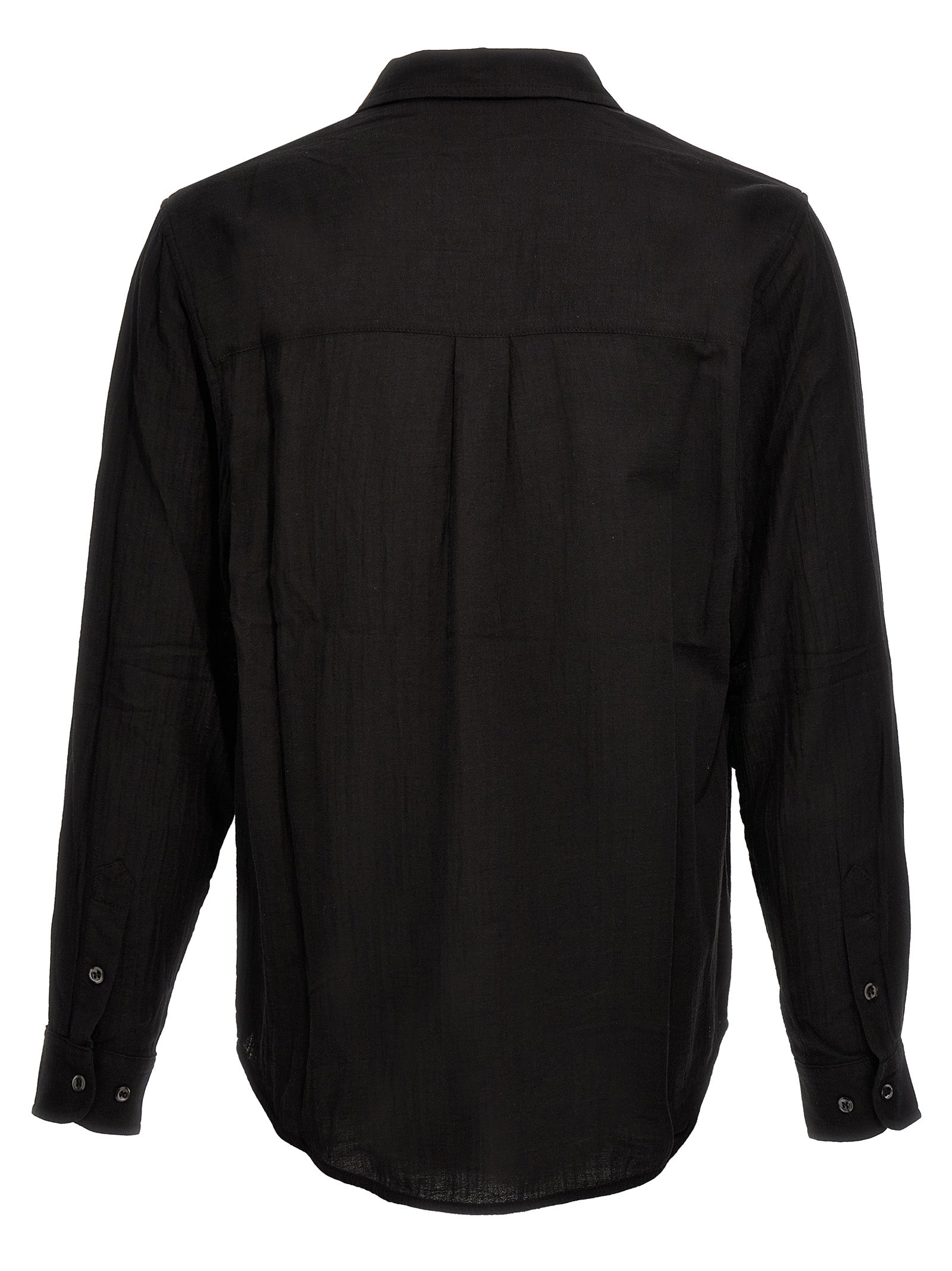 Leo shirt Black Cotton Shirt, Blouse