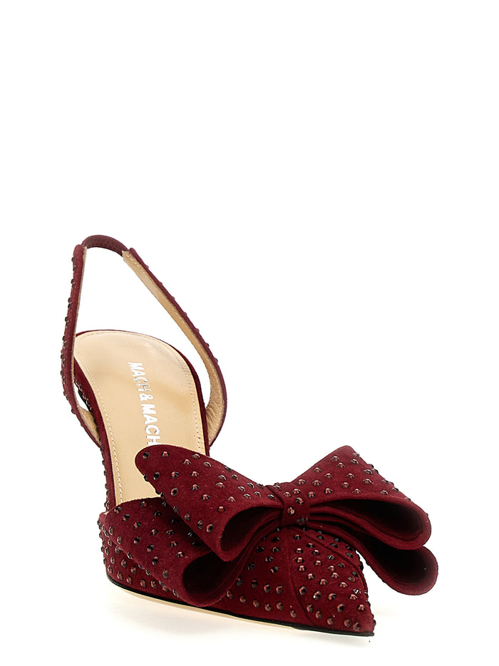 Le Cadeau slingback Bordeaux Pumps