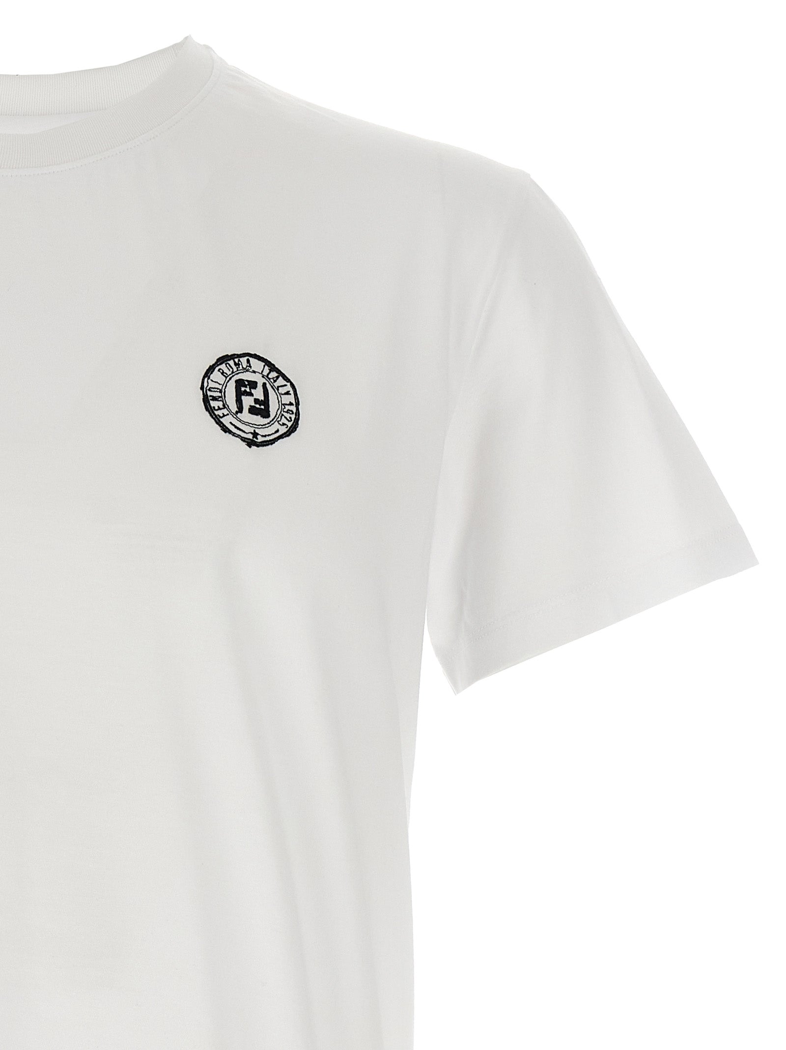 Postcards T-shirt White Cotton