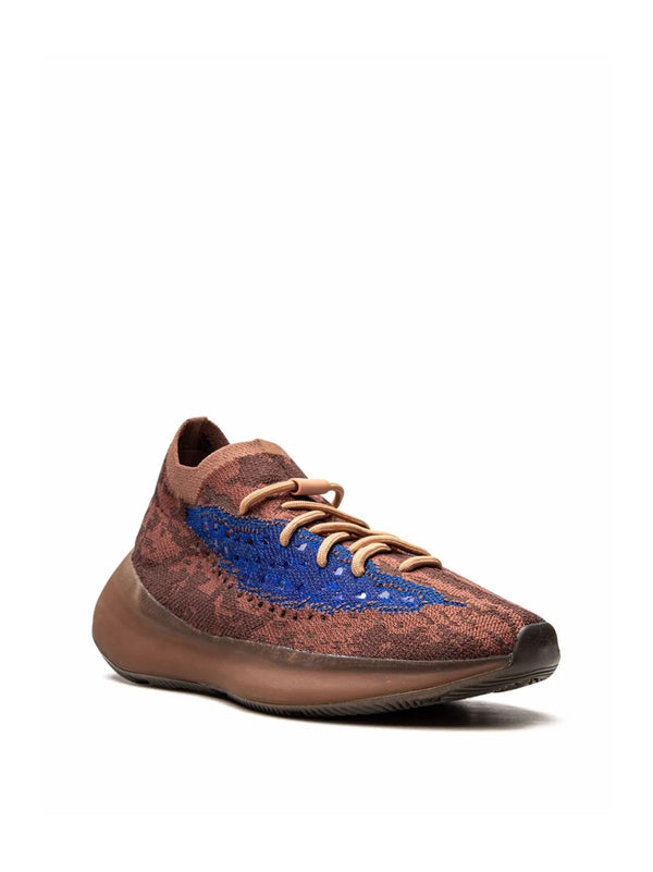 Yeezy Textile upper sneaker in brown