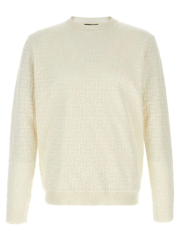 Zucca sweater White Cotton Sweater, Cardigans