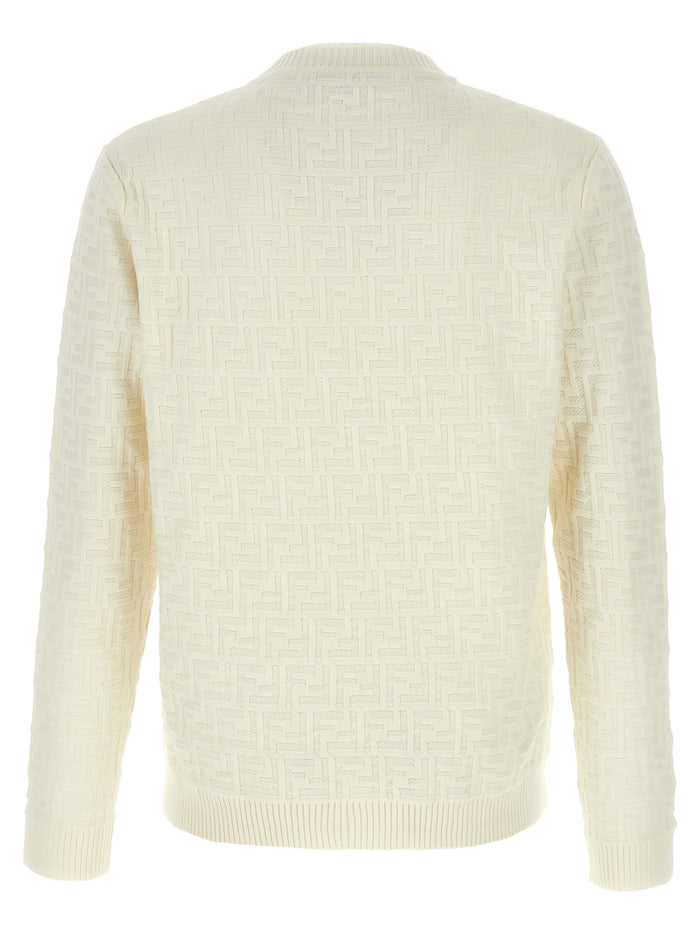 Zucca sweater White Cotton Sweater, Cardigans