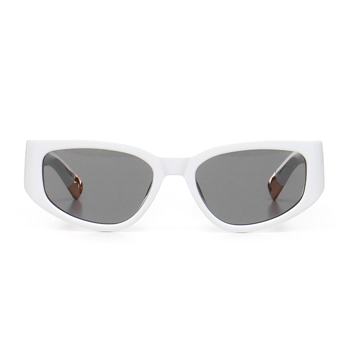 Les lunettes SCULPTURES JAC 5 C2 White Bianco Acetate Occhiali Da Sole