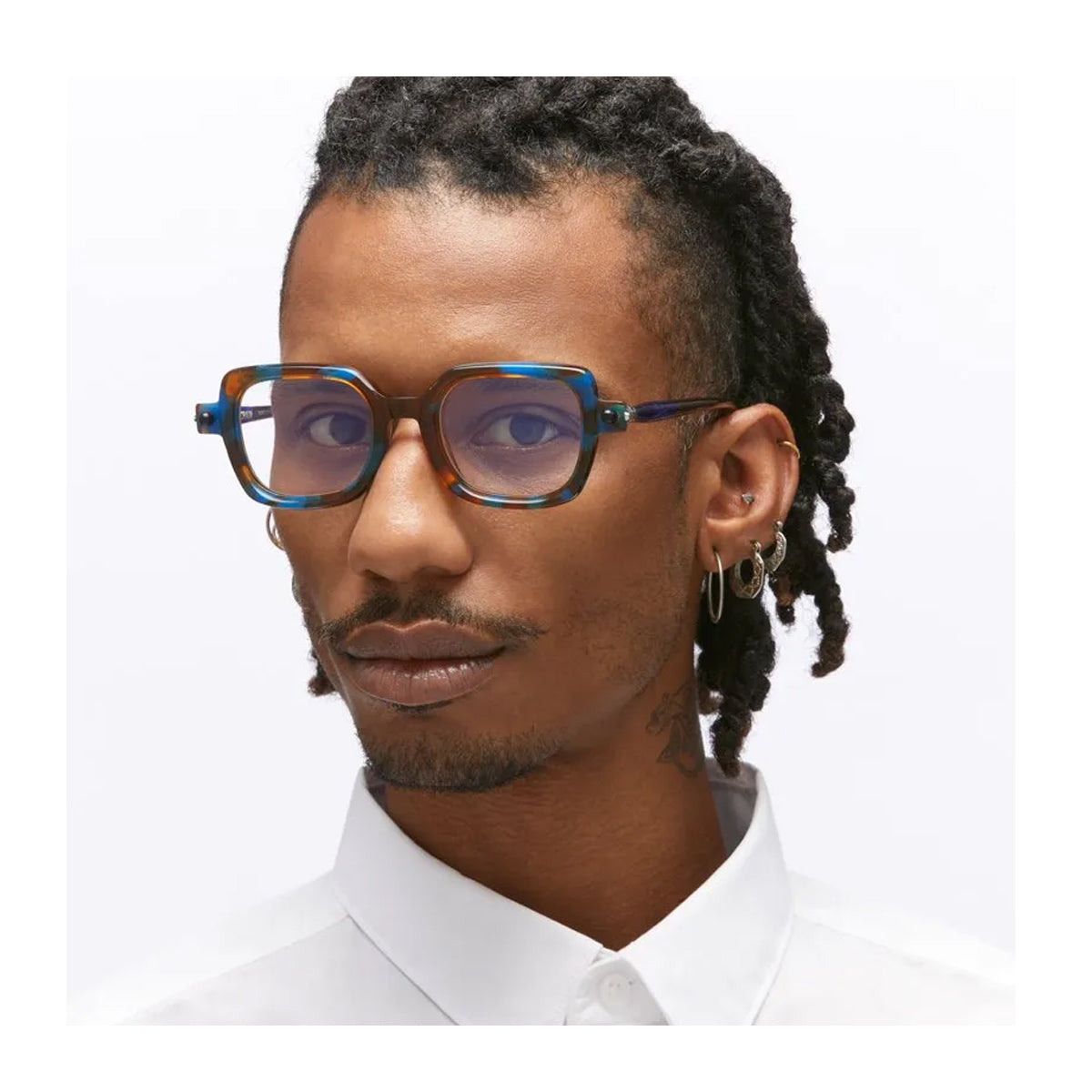 Maske P4 MGT Blue- Brown Marrone Acetate Occhiali Vista