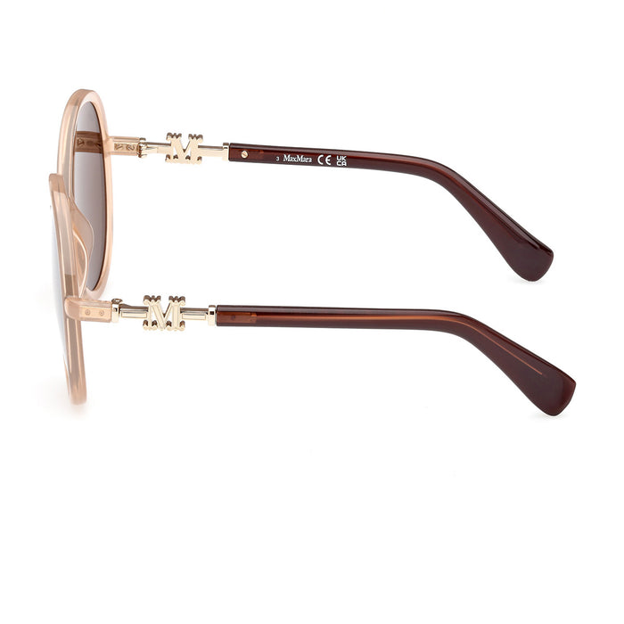 MM0065 59F Beige Acetate Occhiali Sole