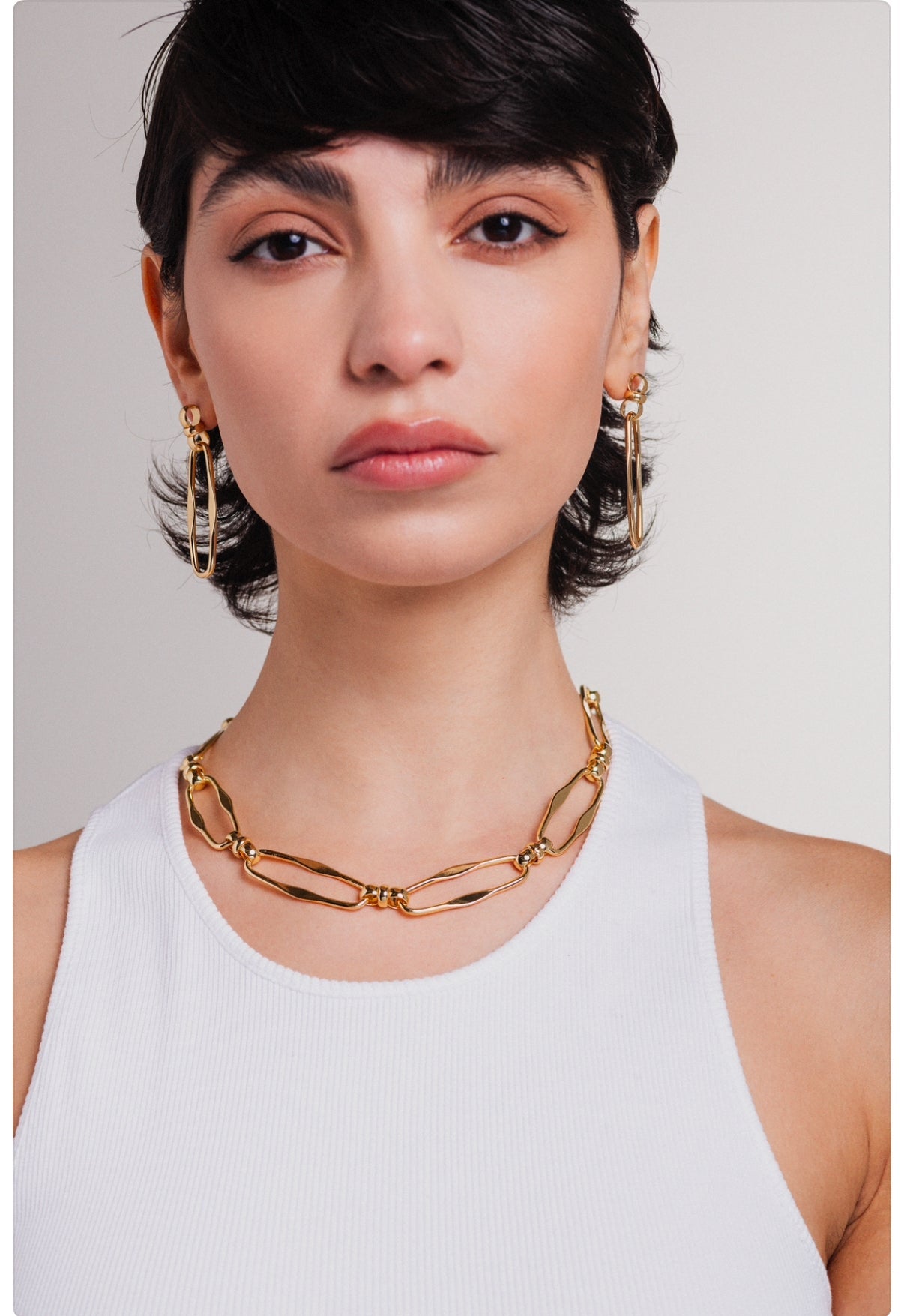 Lace Sylvie Gold __single__ Necklaces