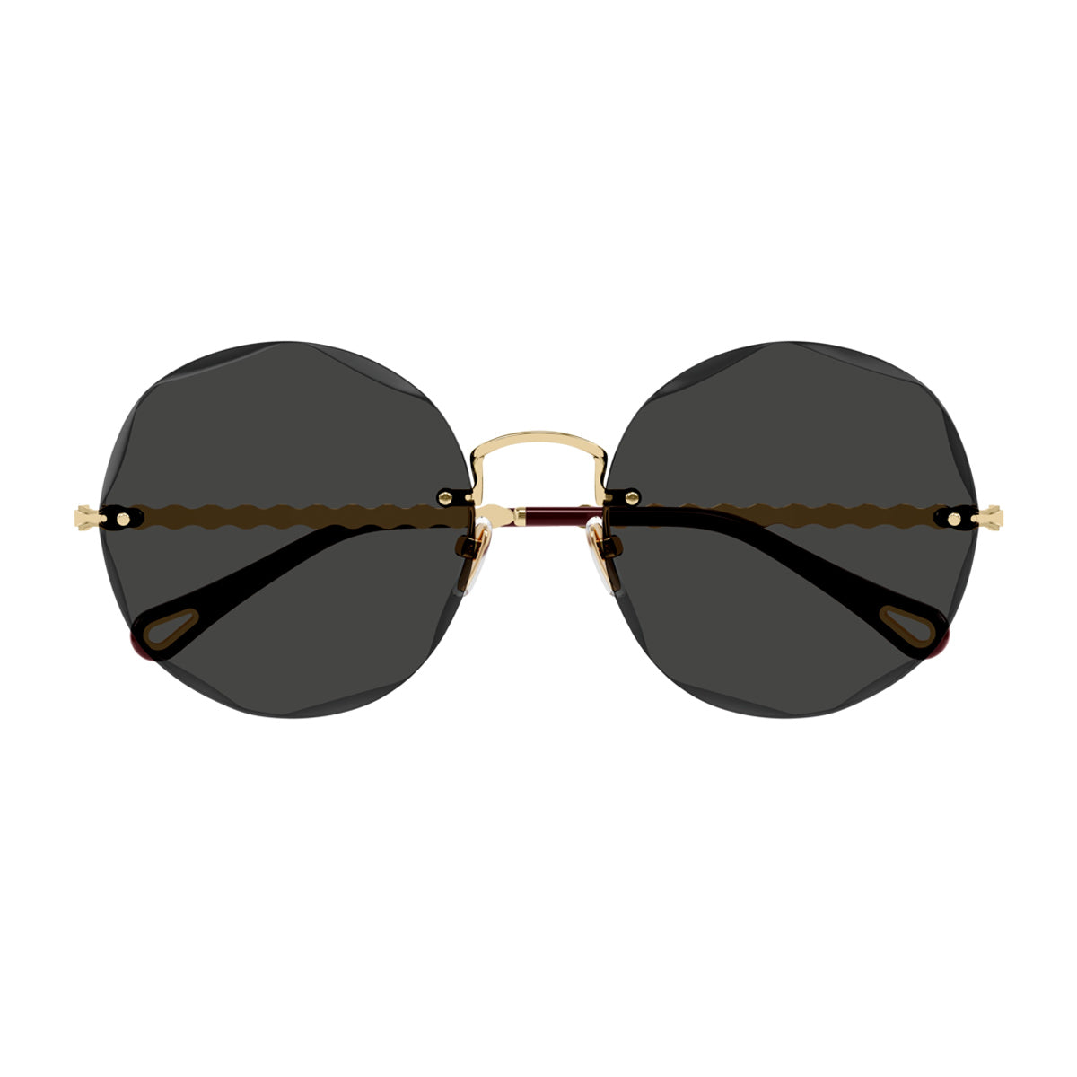 Chloé CH0254S Linea 001 Gold Grey Oro Metal Occhiali Da Sole
