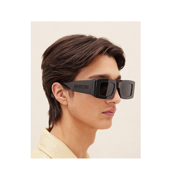 Les Lunettes Tupi Multi Black Nero Acetate Occhiali Sole