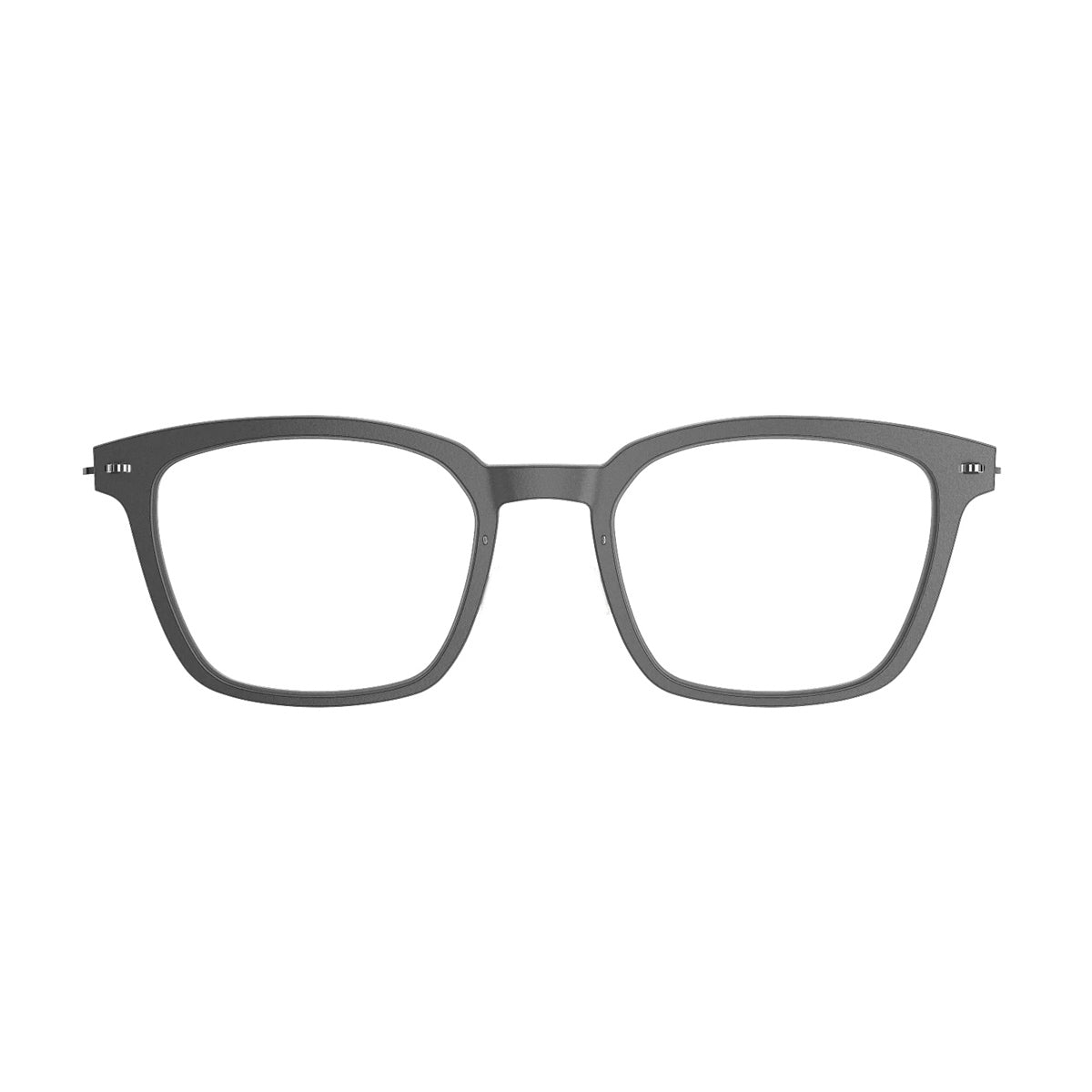 Lindberg N.O.W. 6645 D16-P10-802 Nero Satinato Grigio Chiaro Titanium Occhiali Da Vista