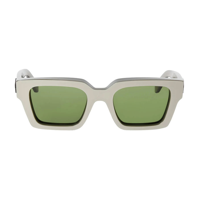 Off White OERI126 VIRGIL M 6e55 Taupe Green Grigio Acetate Occhiali Da Sole