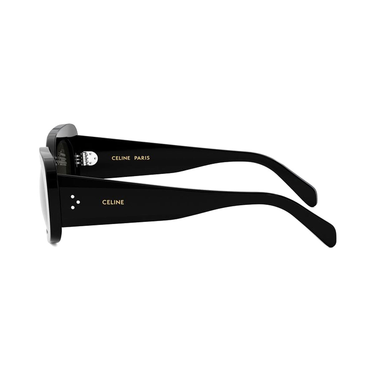 Celine CL40287U 3 Dtos 01A Black Nero Acetate Occhiali Da Sole