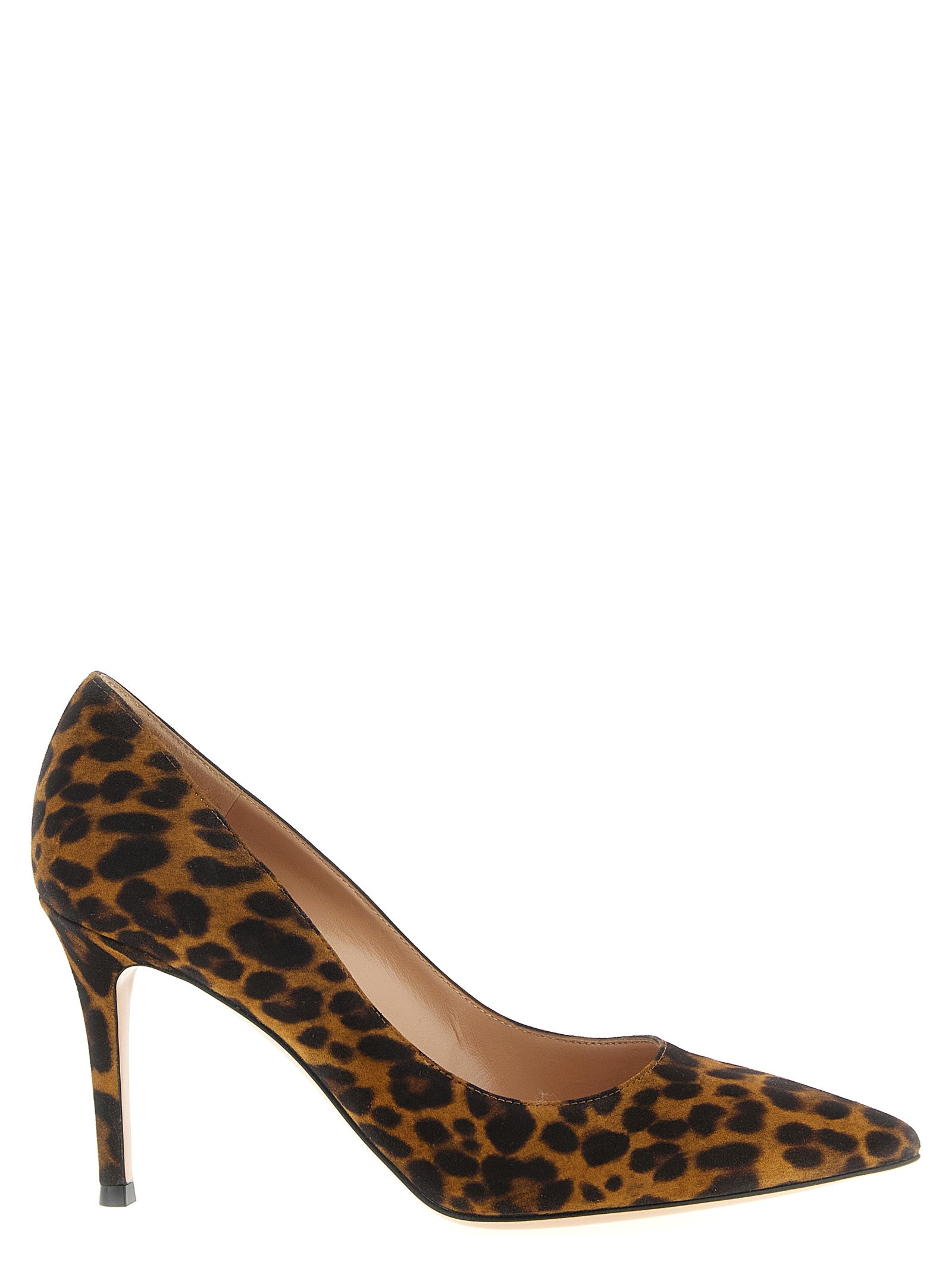 Gianvito pumps Multicolor Suede Leather