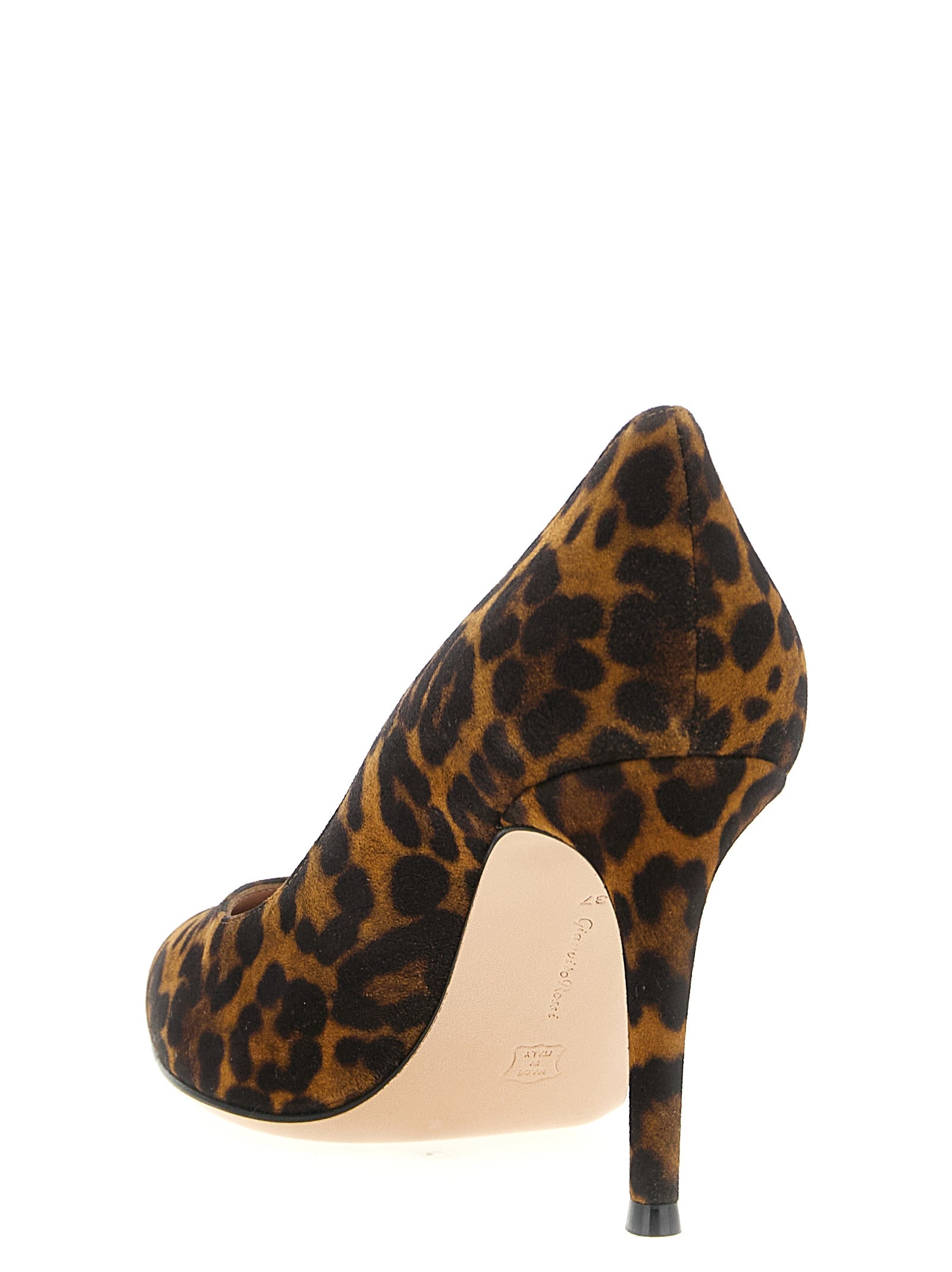 Gianvito pumps Multicolor Suede Leather