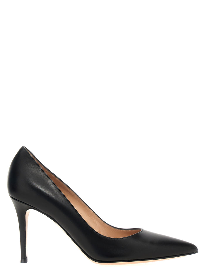 Gianvito 85 pumps Black Calf Leather (bos Taurus)